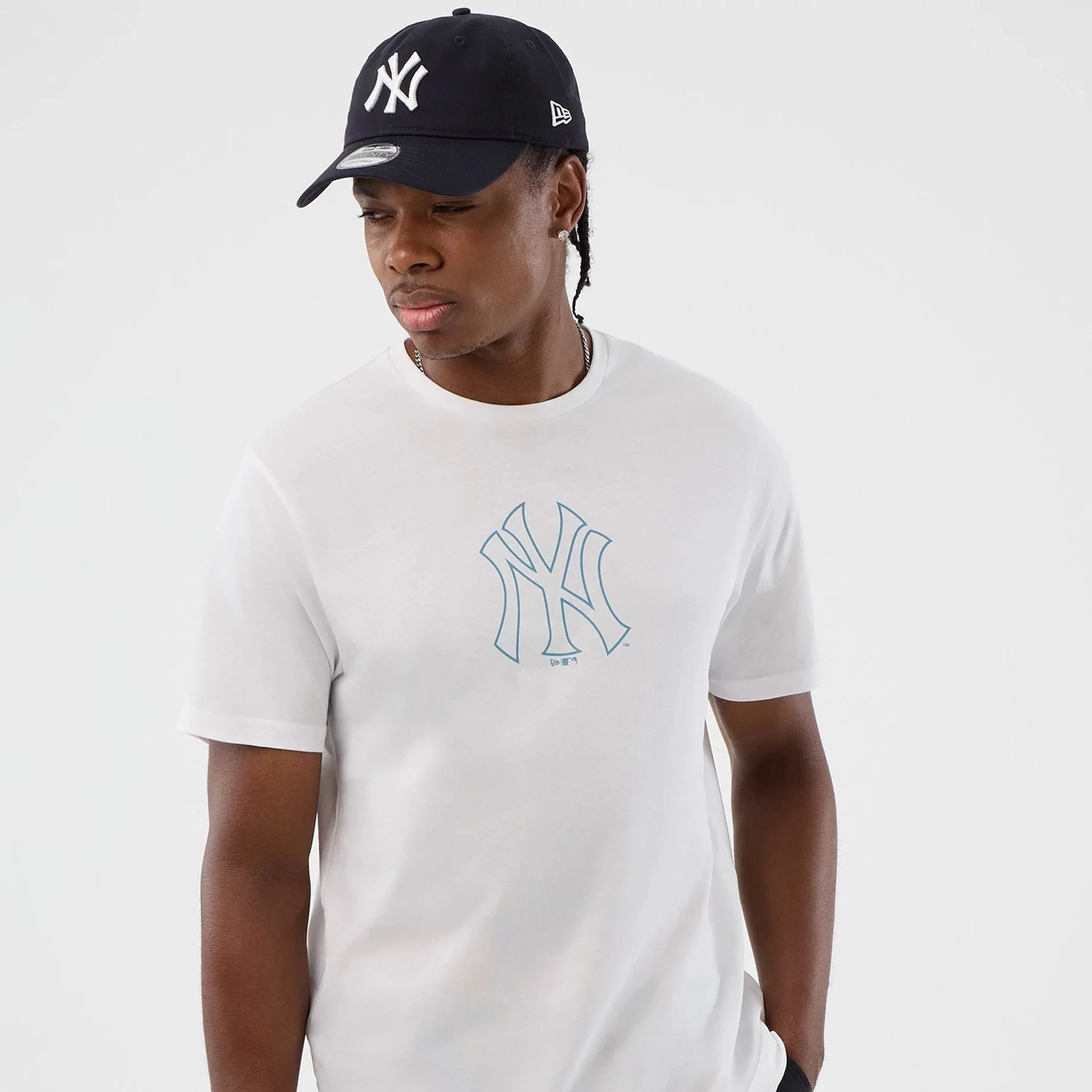 New York Yankees MLB Back To School White T-Shirt - Image 5