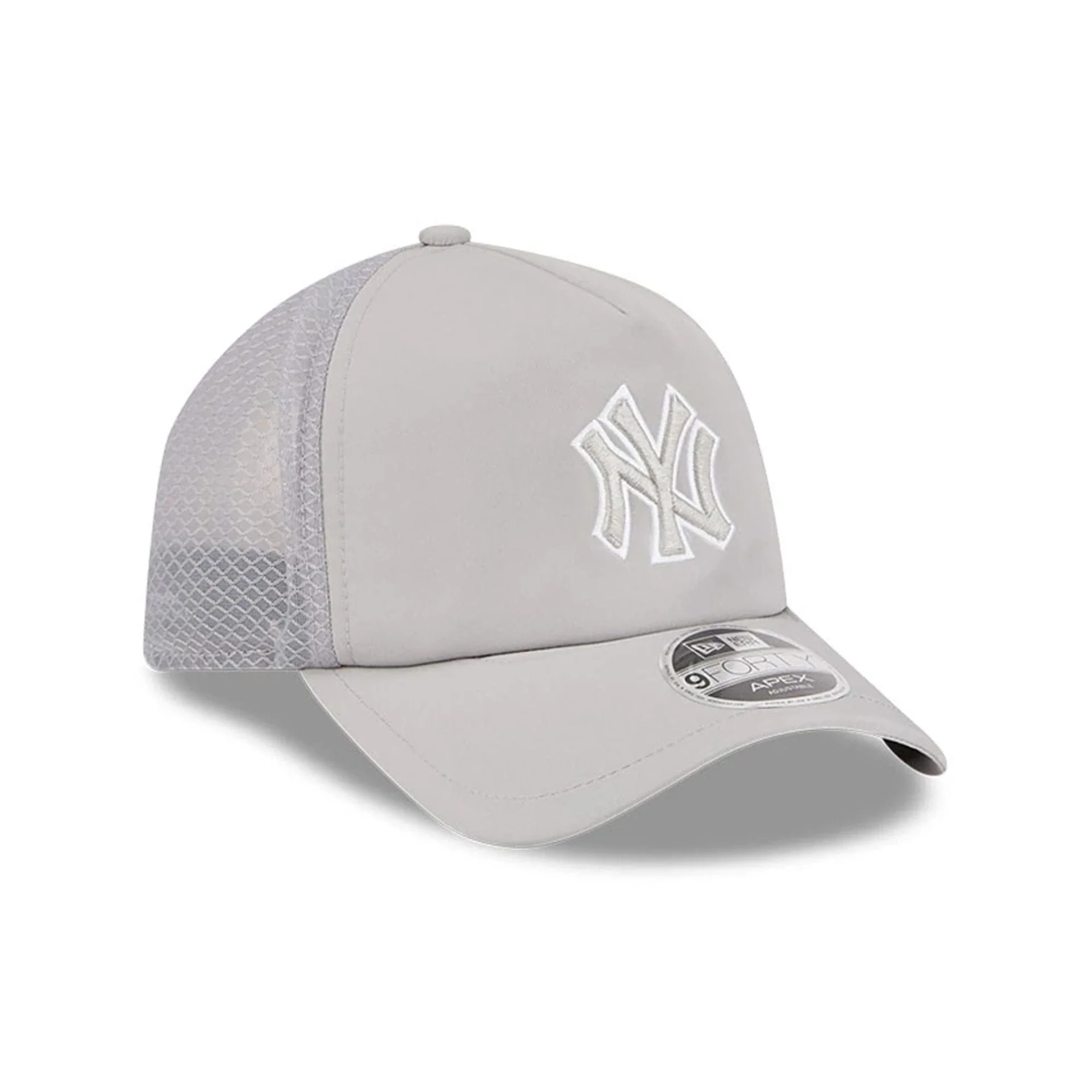 New York Yankees MLB Batting Practice 2026 Grey 9FORTY Apex Adjustable Cap - Image 4