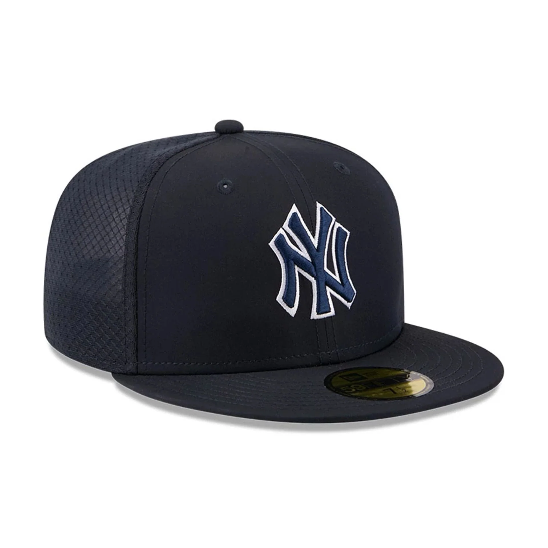 New York Yankees MLB Batting Practice 2026 Navy 59FIFTY Fitted Cap - Image 3