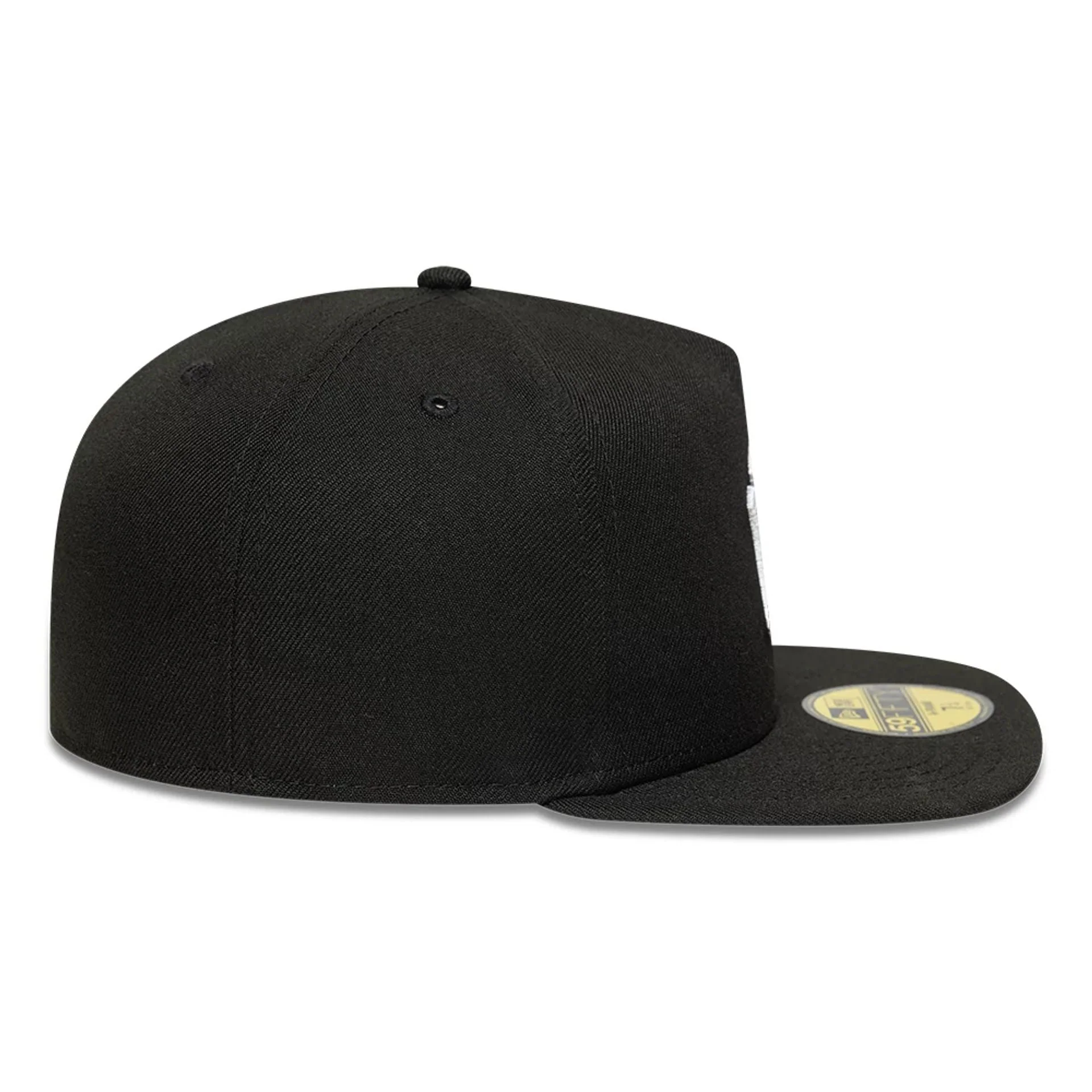 New York Yankees MLB Black 59FIFTY A-Frame Fitted Cap - Image 7