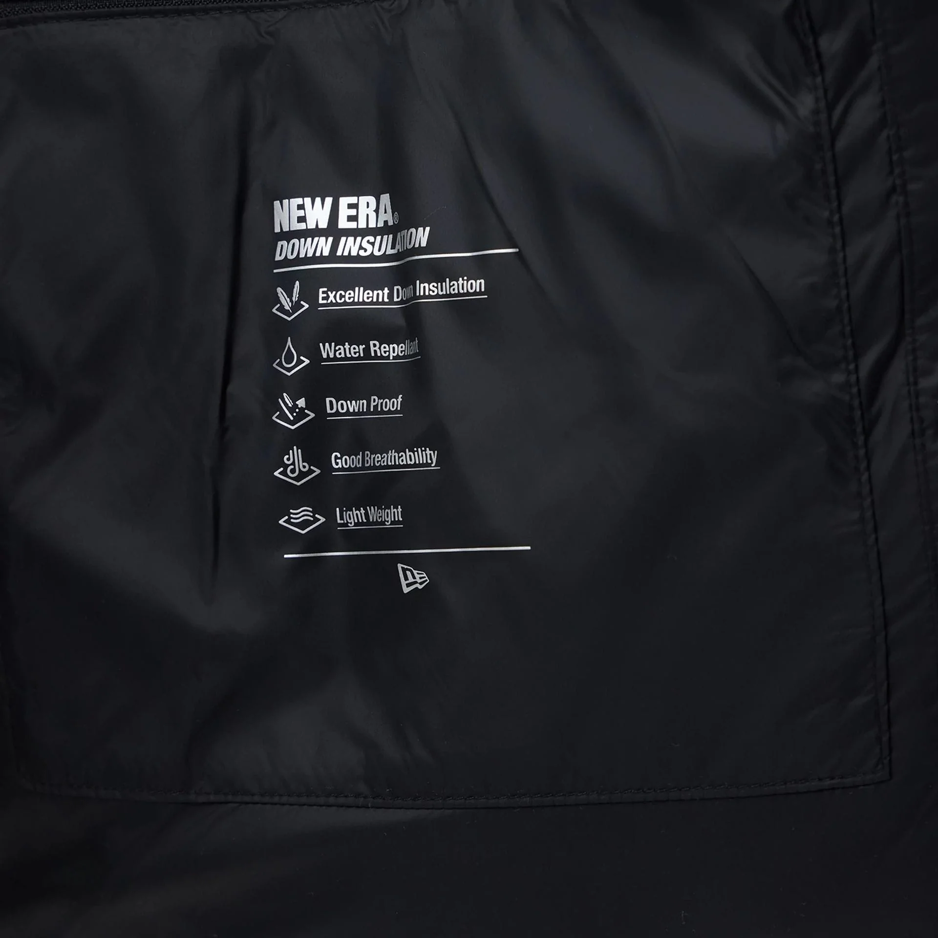 New York Yankees MLB Black Puffer Down Jacket - Image 5