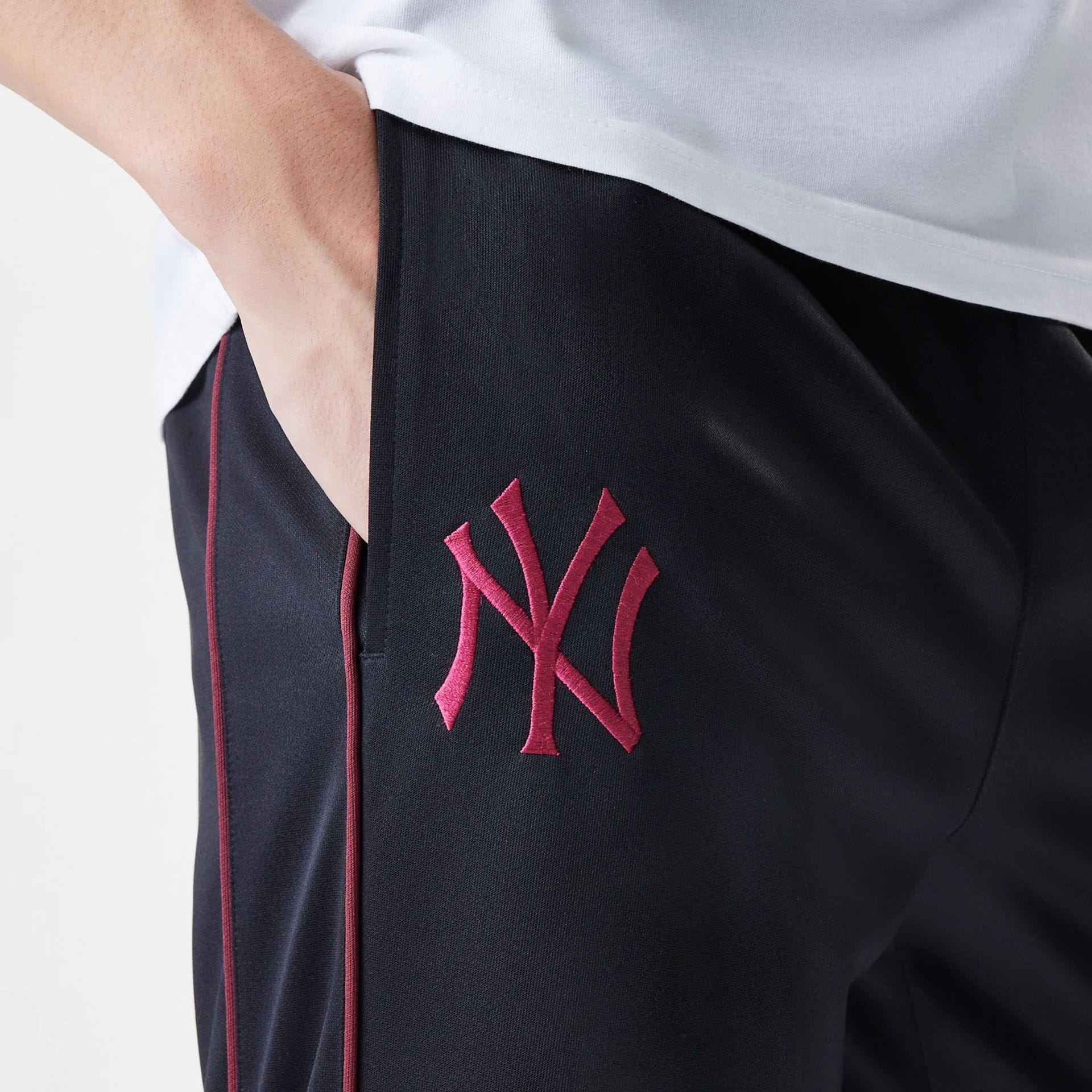 New York Yankees MLB Black Track Pants - Image 4
