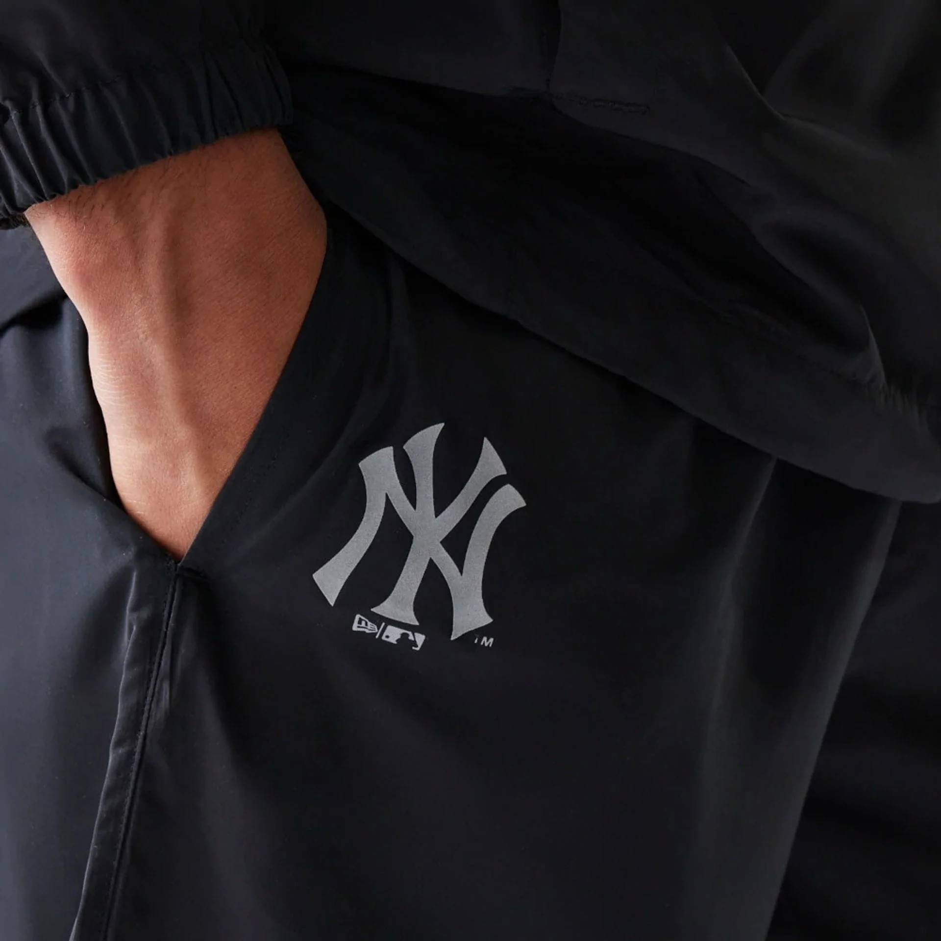 New York Yankees MLB Black Track Pants - Image 3