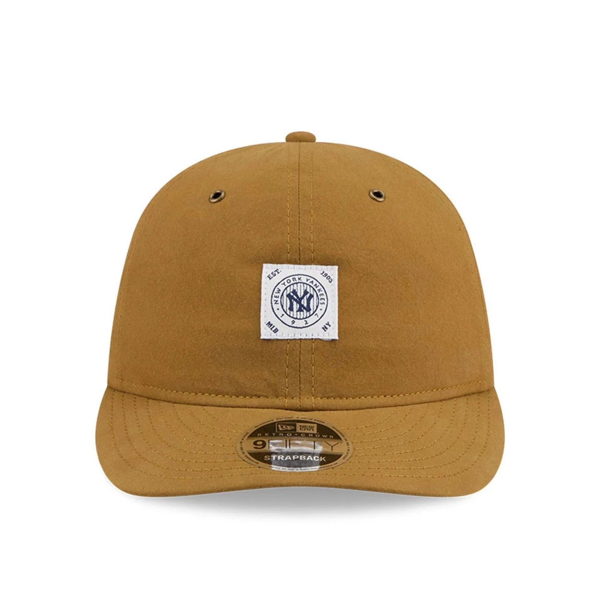 New York Yankees MLB Brushed Dark Beige Retro Crown 9FIFTY Adjustable Cap - Image 3