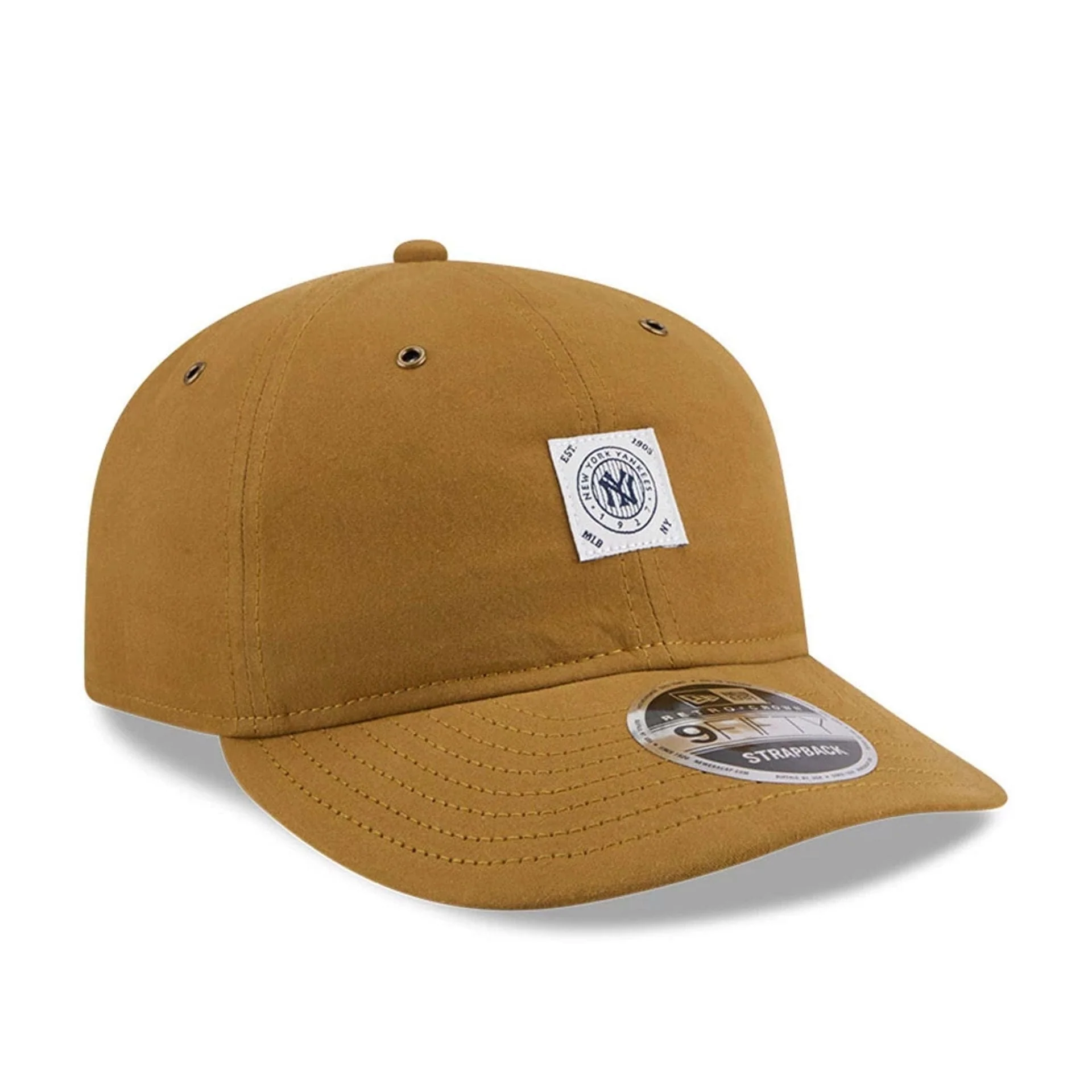 New York Yankees MLB Brushed Dark Beige Retro Crown 9FIFTY Adjustable Cap - Image 4