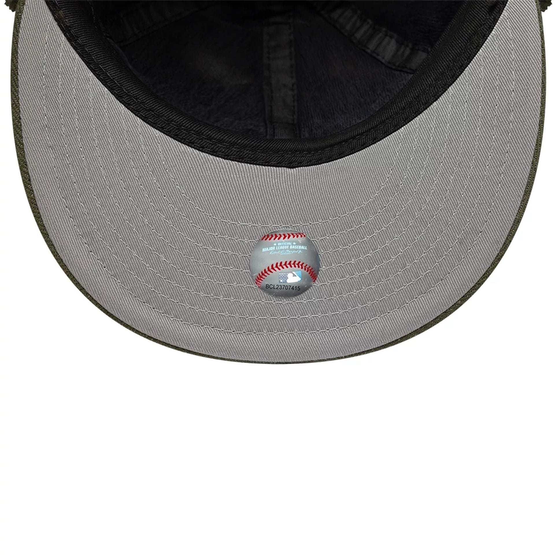 New York Yankees MLB Camo Open Green Retro Crown 59FIFTY Fitted Cap - Image 3