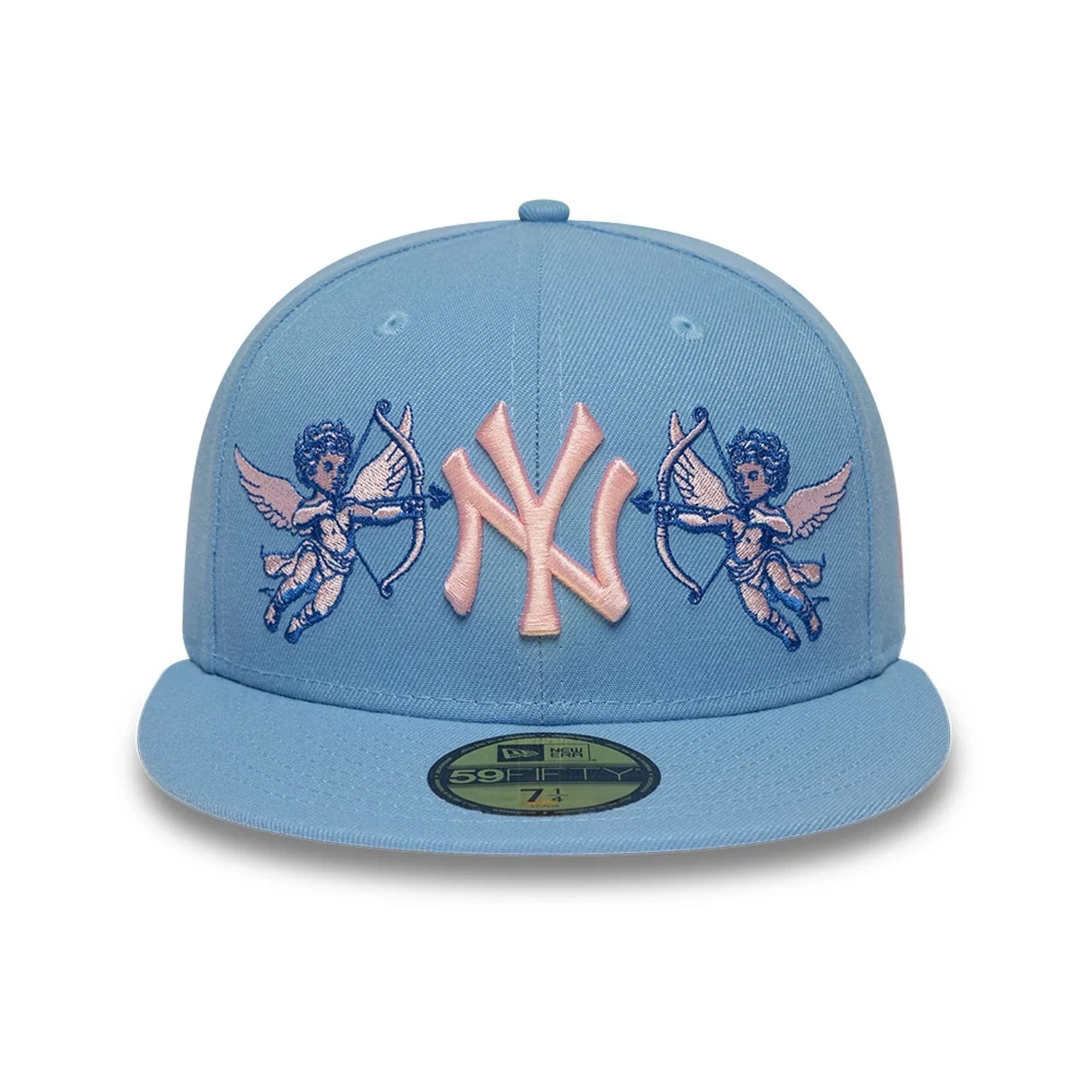 New York Yankees MLB Cherub Pastel Blue 59FIFTY Fitted Cap - Image 3