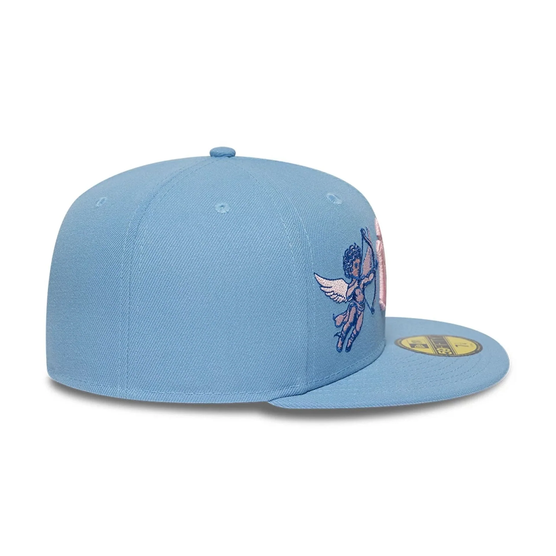 New York Yankees MLB Cherub Pastel Blue 59FIFTY Fitted Cap - Image 7