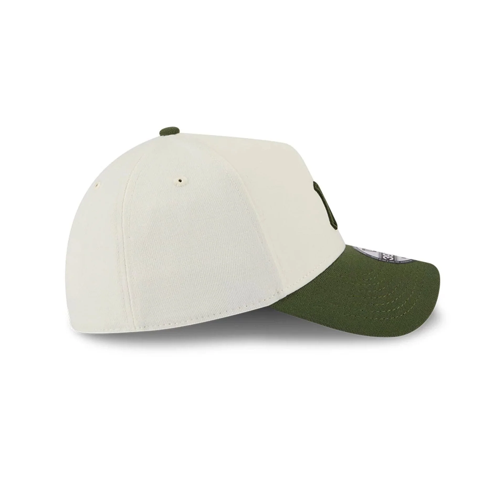 New York Yankees MLB Chrome Dark Green 39THIRTY A-Frame Stretch Fit Cap - Image 7
