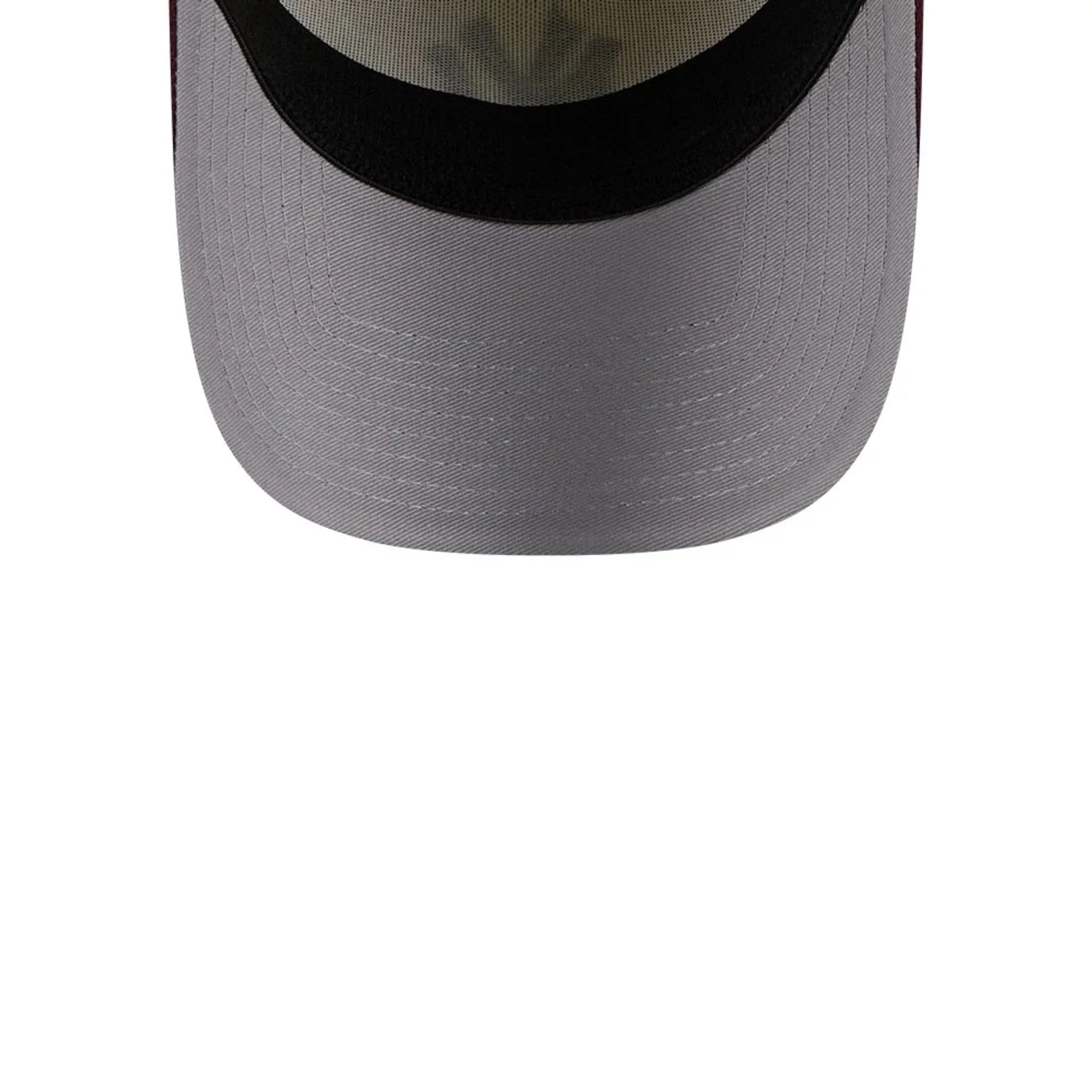 New York Yankees MLB Chrome Dark Red 39THIRTY A-Frame Stretch Fit Cap - Image 2