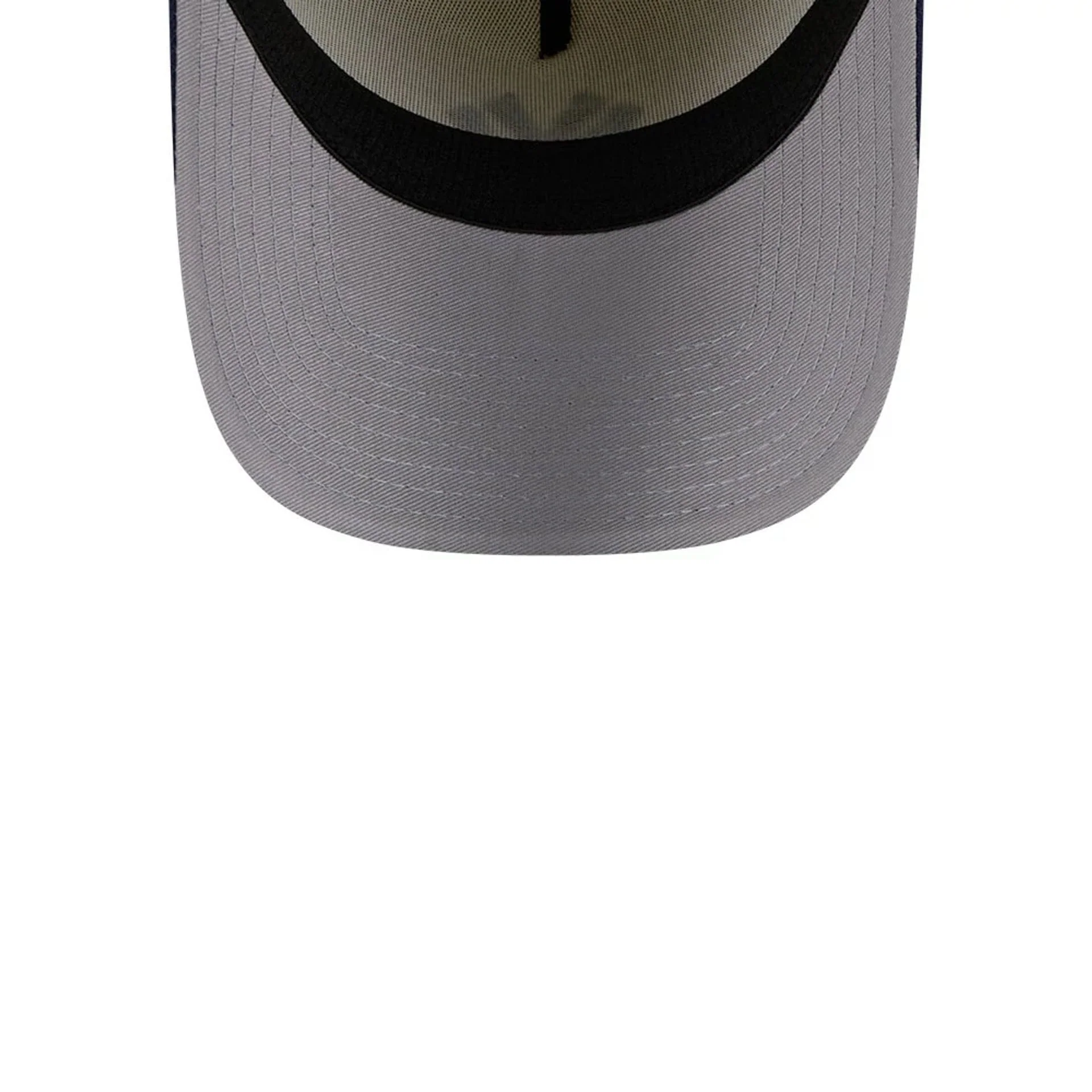 New York Yankees MLB Chrome Navy 39THIRTY A-Frame Stretch Fit Cap - Image 2