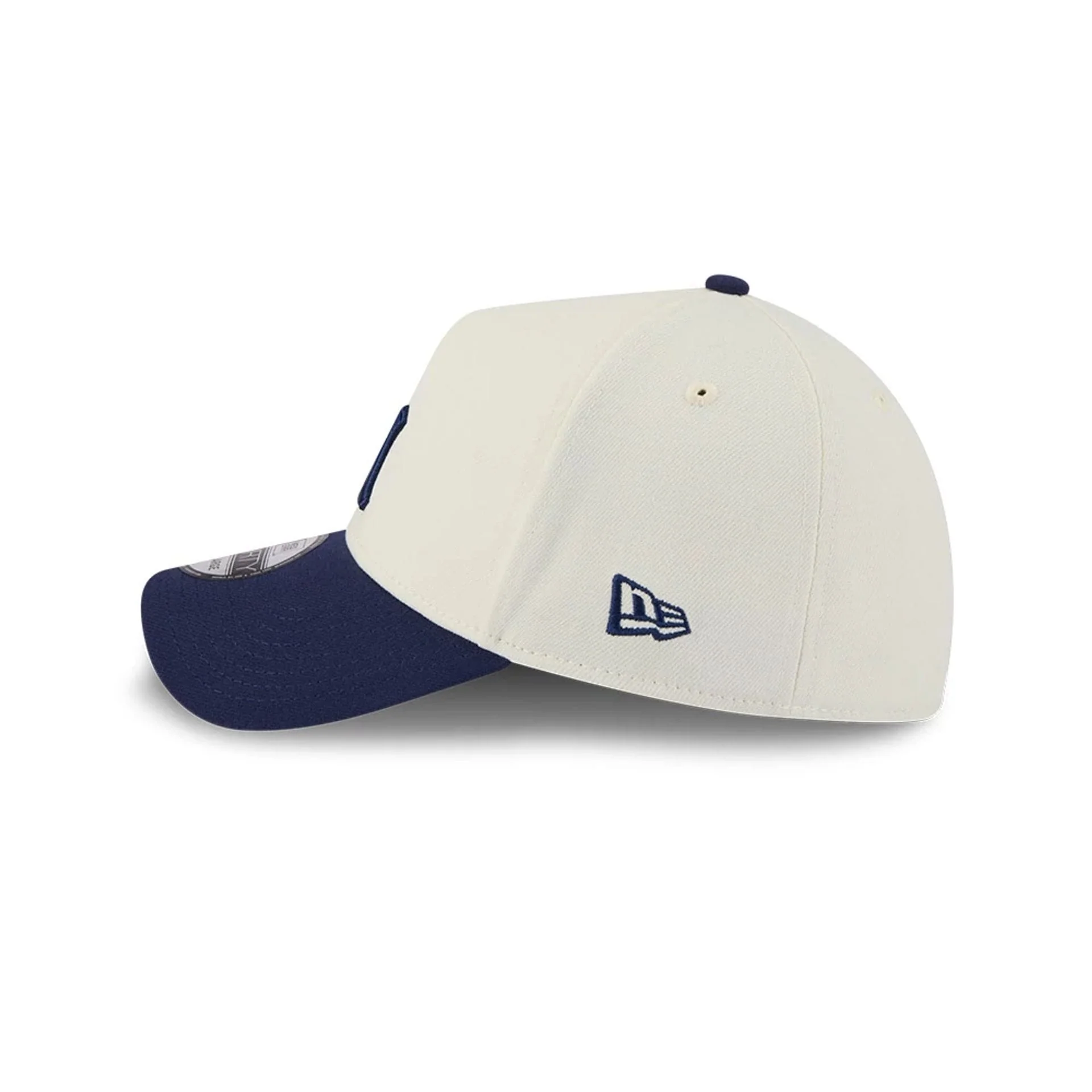 New York Yankees MLB Chrome Navy 39THIRTY A-Frame Stretch Fit Cap - Image 6