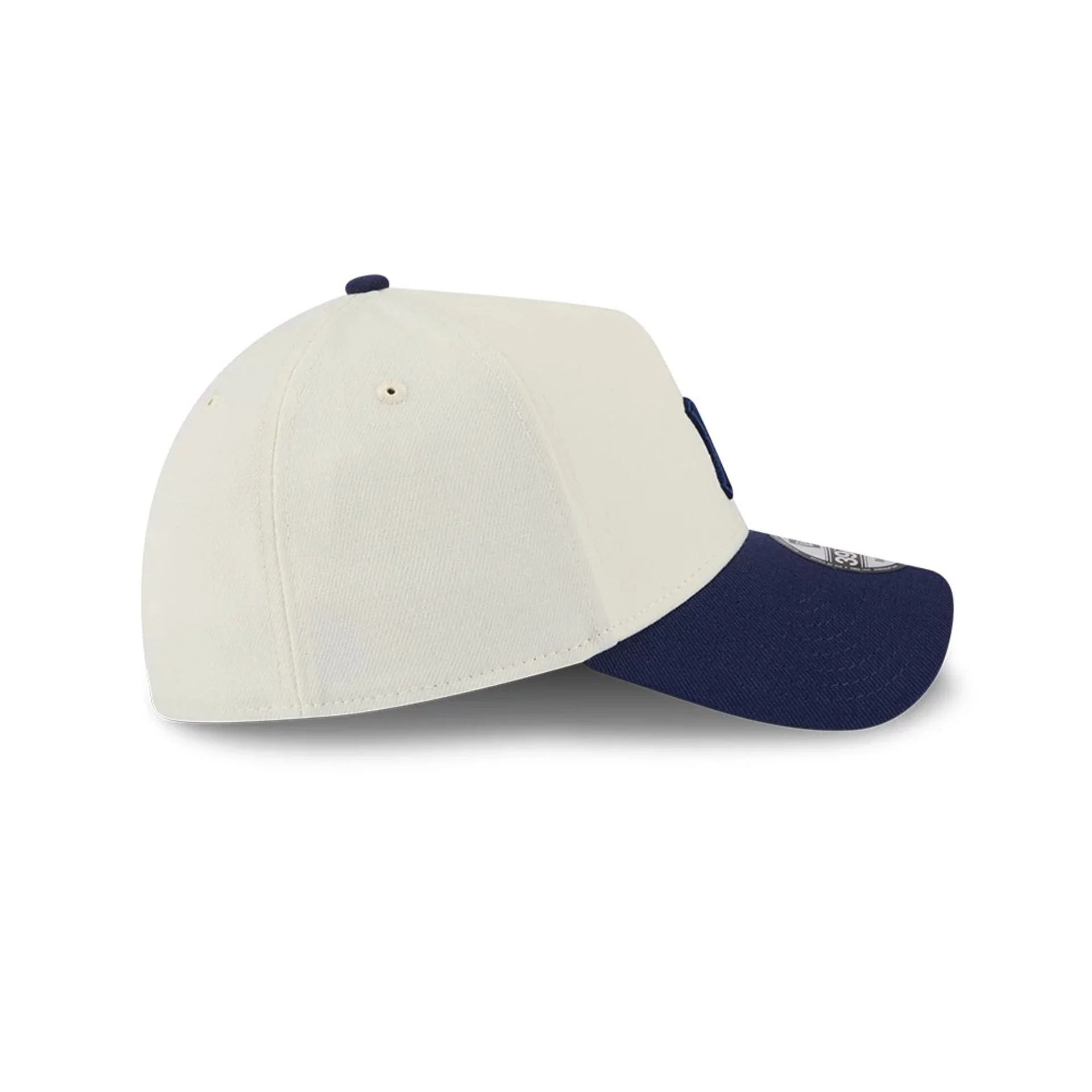 New York Yankees MLB Chrome Navy 39THIRTY A-Frame Stretch Fit Cap - Image 7