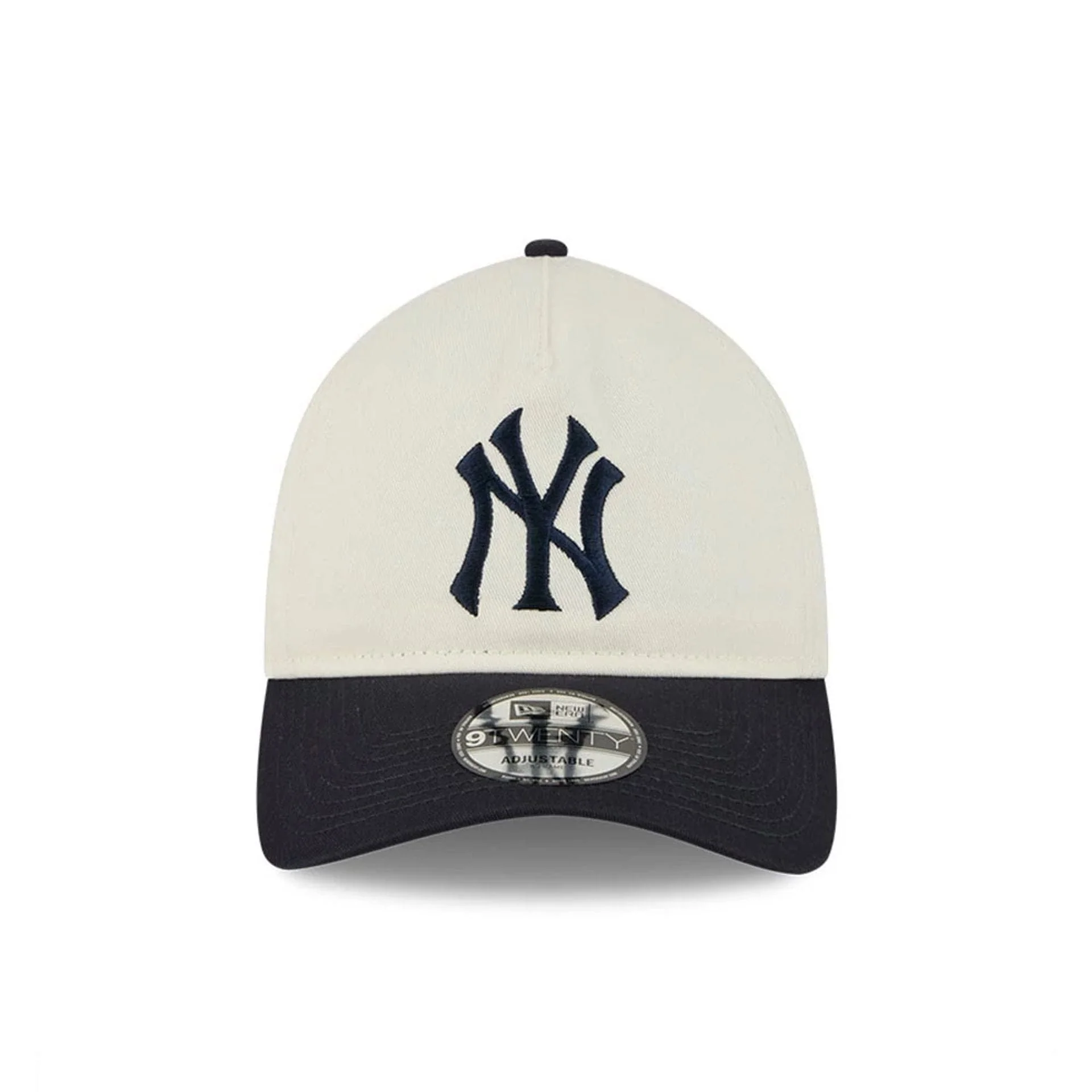 New York Yankees MLB Chrome White 9TWENTY A-Frame Adjustable Cap - Image 3