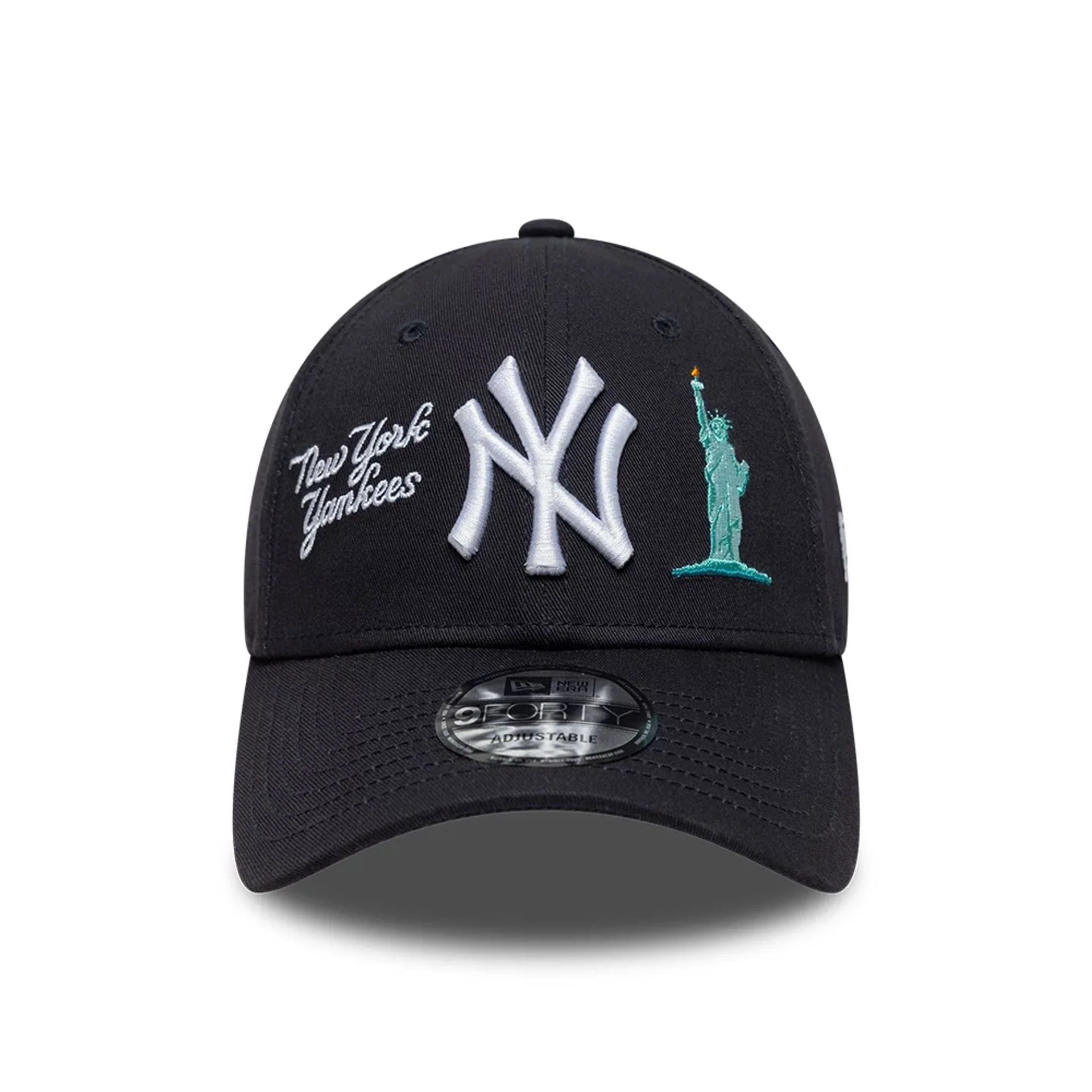 New York Yankees MLB City Icon Navy 9FORTY Adjustable Cap - Image 2