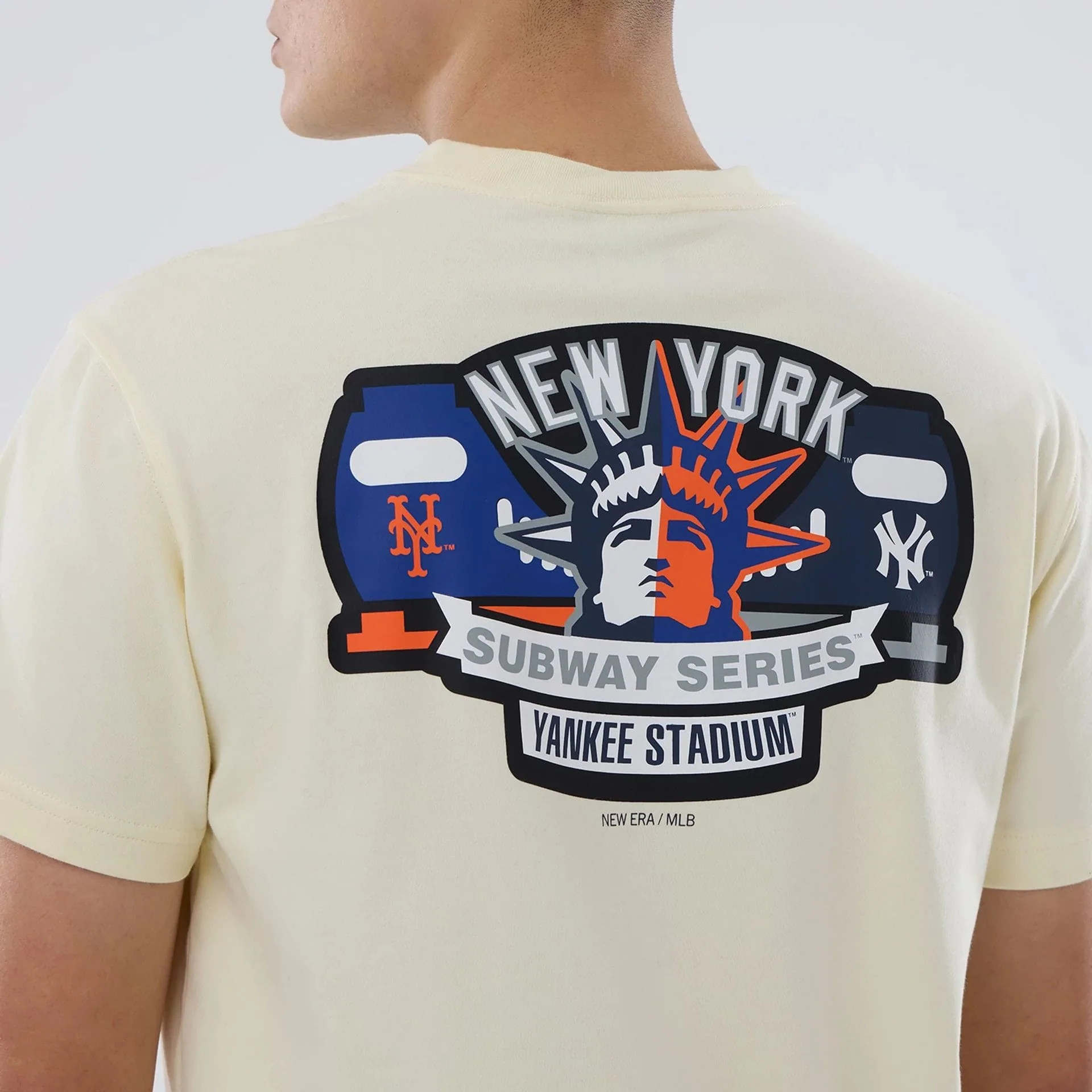 New York Yankees MLB City Series Cream T-Shirt - Image 5