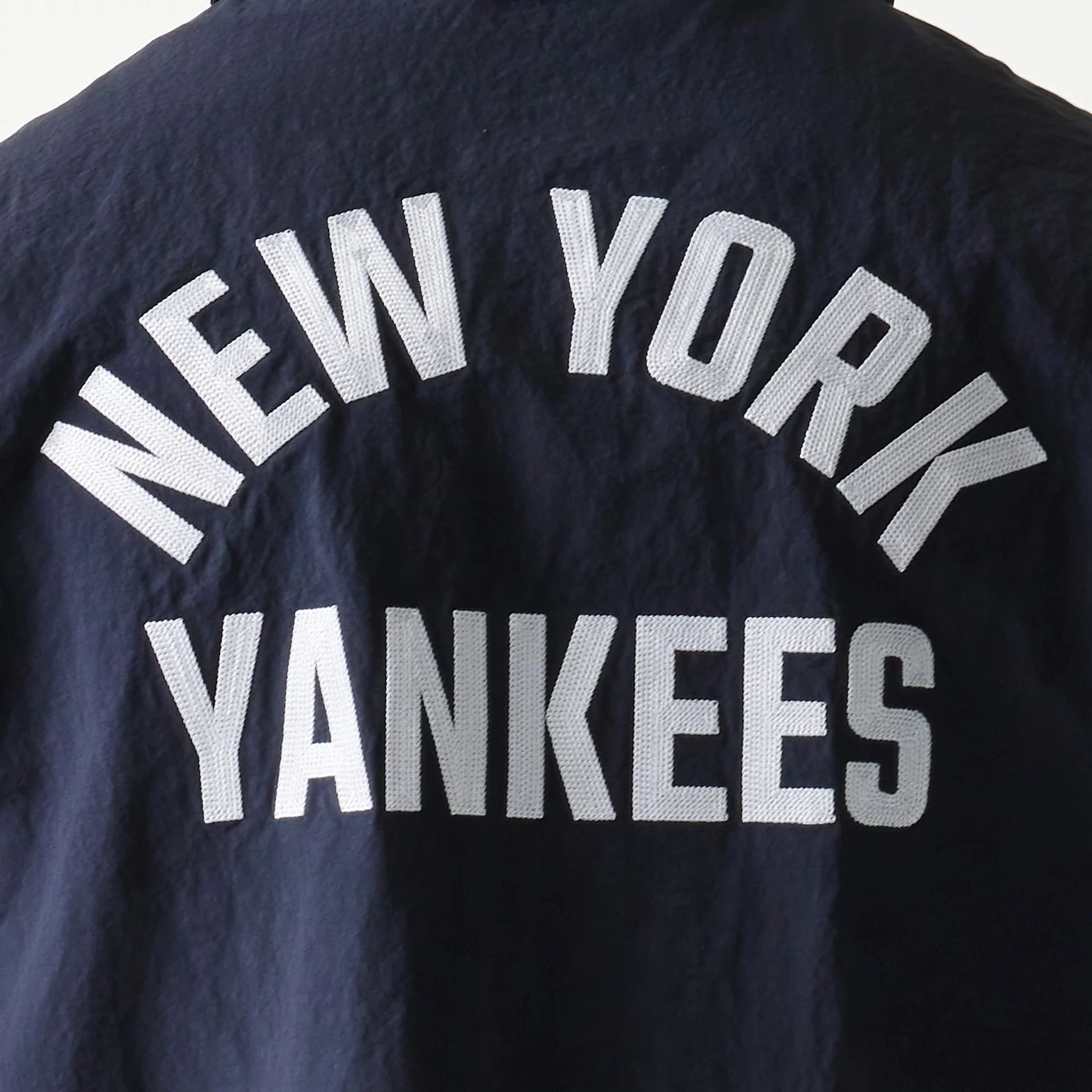 New York Yankees MLB Coaches Navy Jacket - Image 6