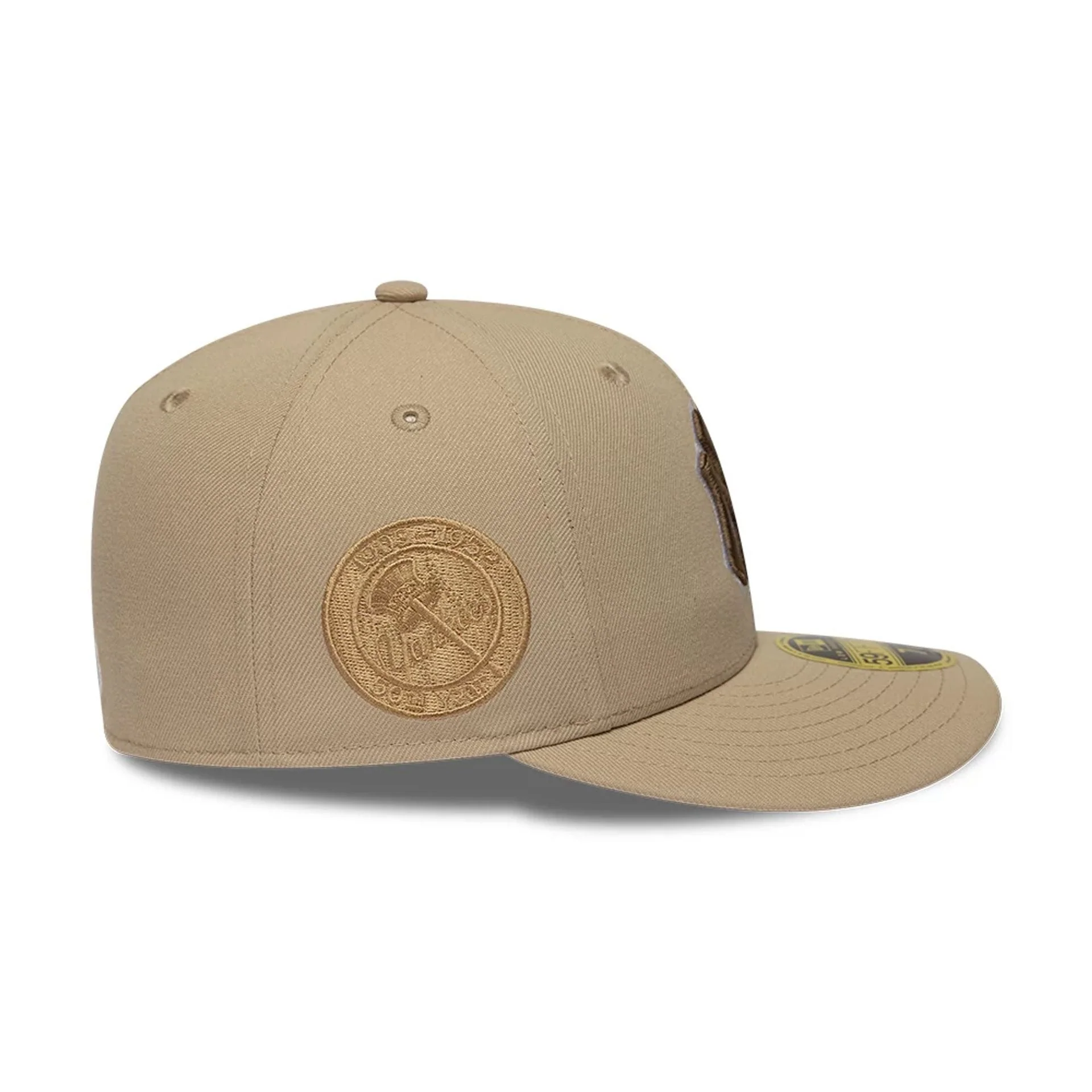 New York Yankees MLB College Varsity Beige Low Profile 59FIFTY Fitted Cap - Image 5