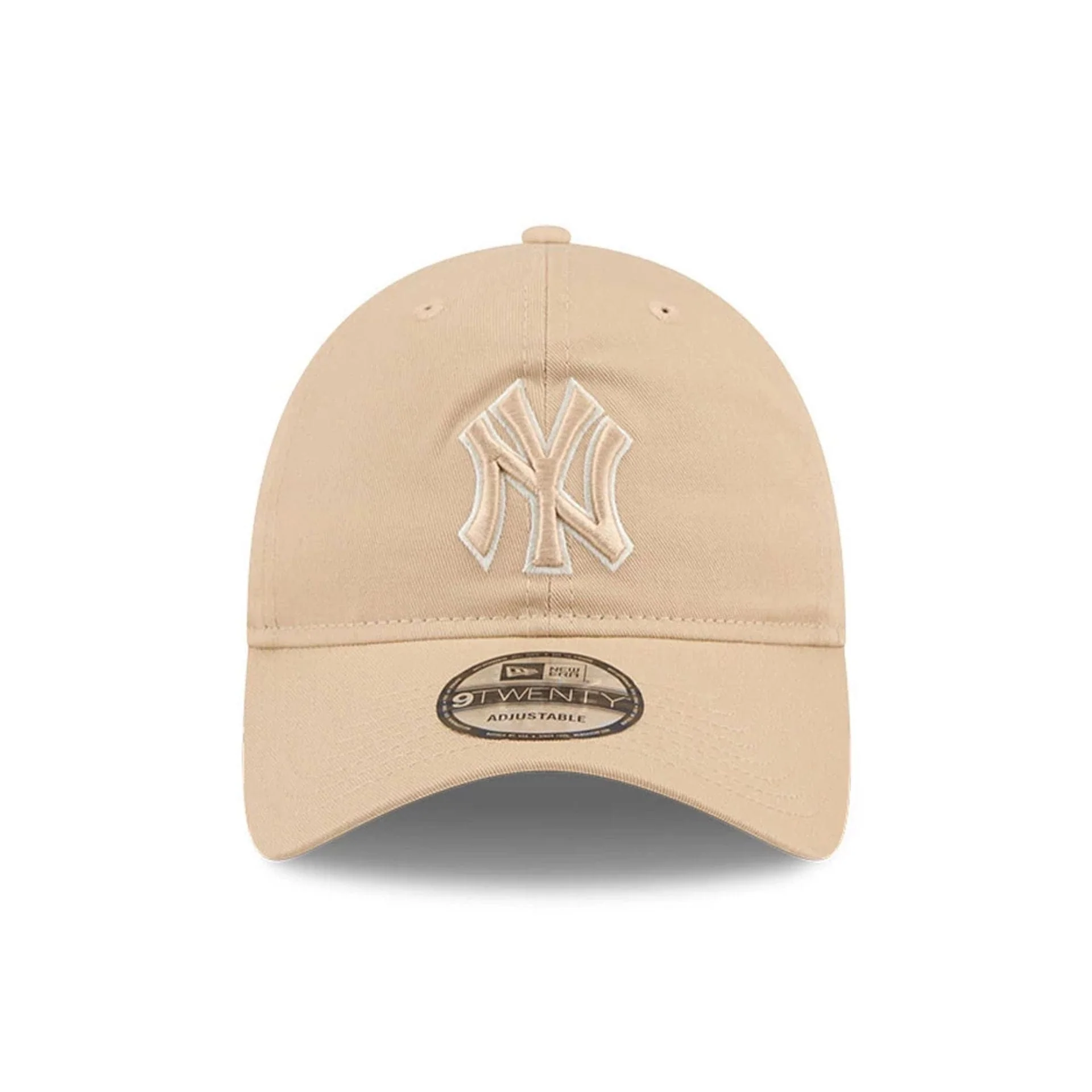 New York Yankees MLB Colours Light Beige 9TWENTY Adjustable Cap - Image 2