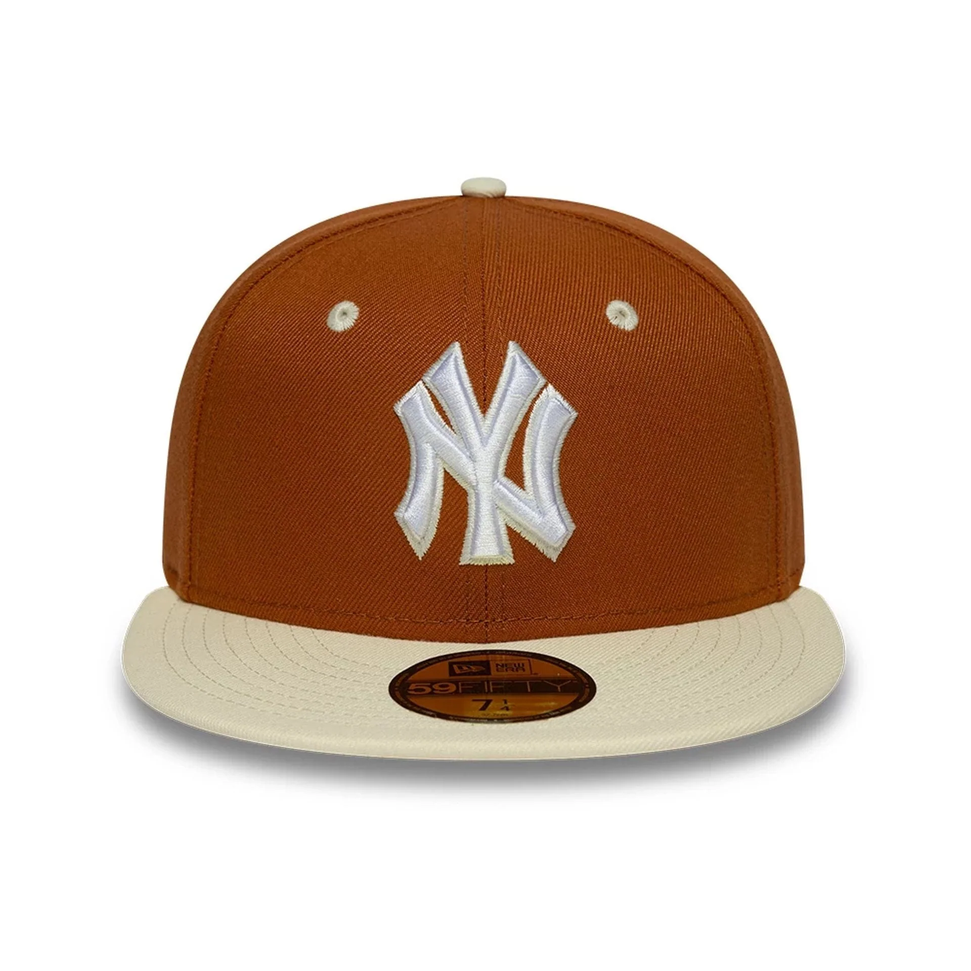 New York Yankees MLB Contrast Brown 59FIFTY Fitted Cap - Image 2