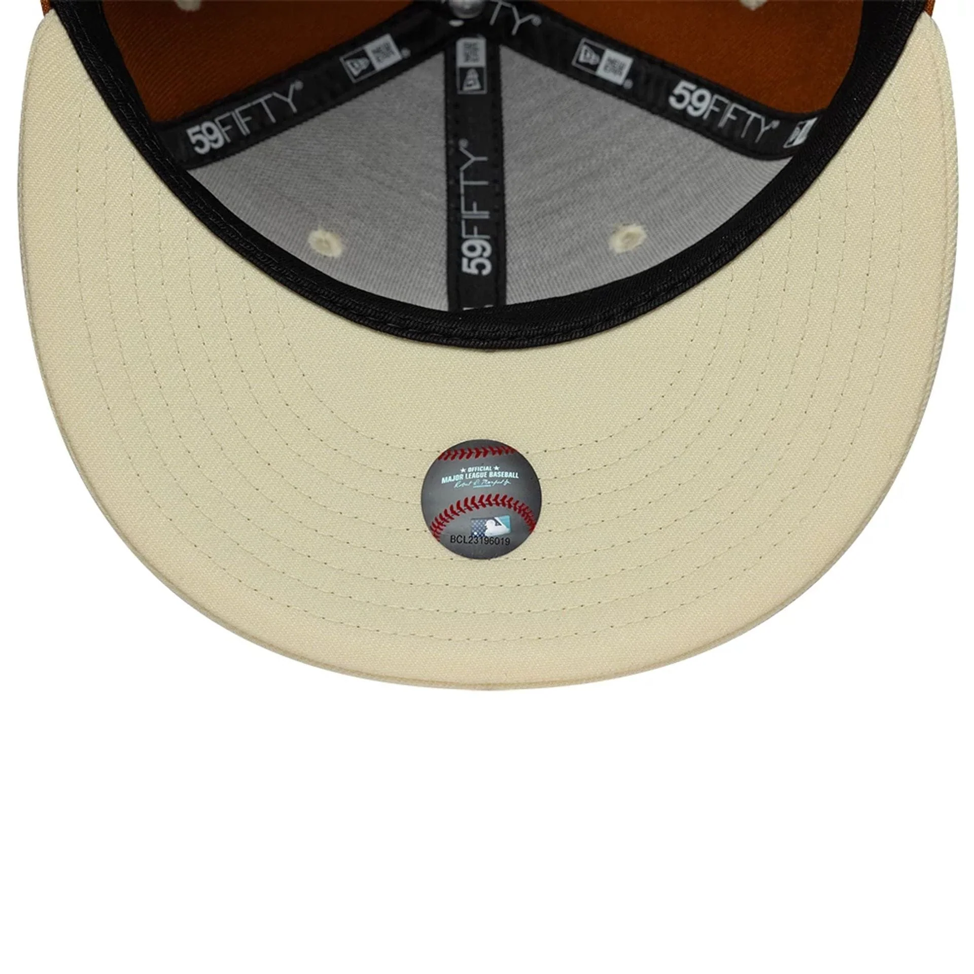 New York Yankees MLB Contrast Brown 59FIFTY Fitted Cap - Image 7