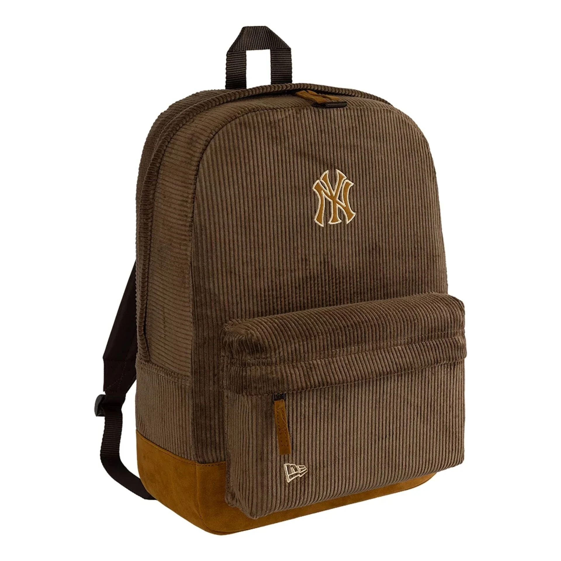 New York Yankees MLB Cord Dark Brown Stadium Backpack - Image 3