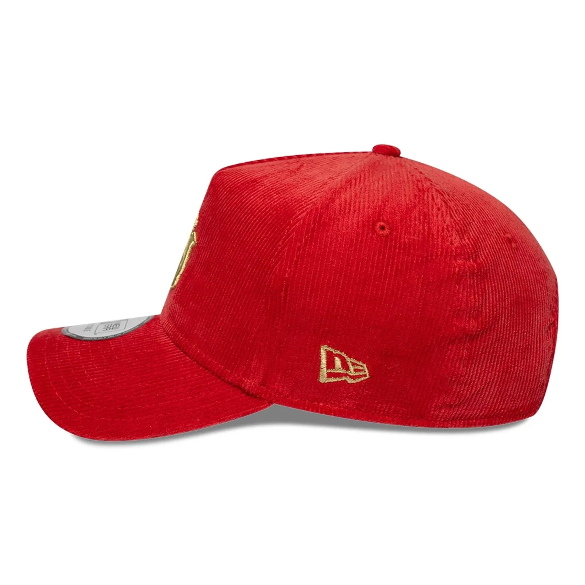 New York Yankees MLB Cord Dark Red 9FORTY A-Frame Adjustable Cap - Image 4