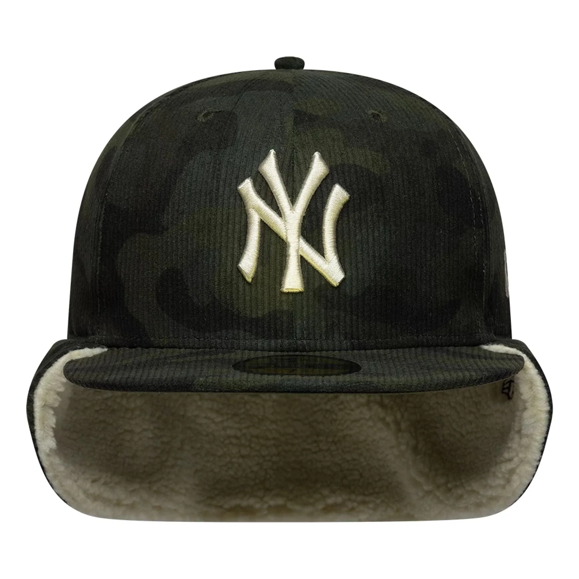 New York Yankees MLB Cord Green Downflap 59FIFTY Fitted Cap - Image 5