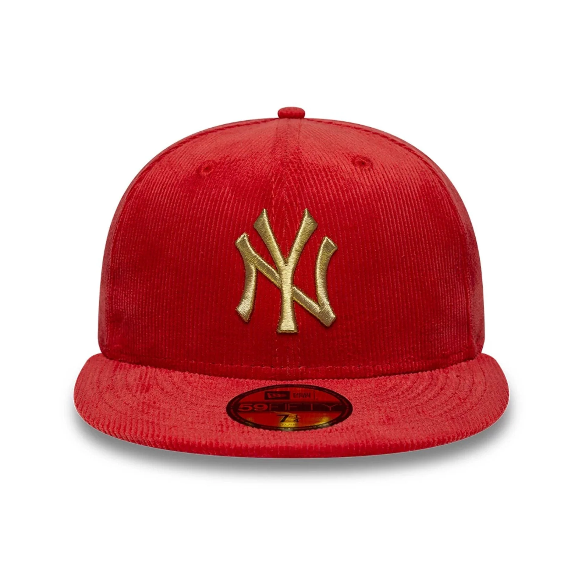 New York Yankees MLB Cord Red 59FIFTY Fitted Cap - Image 2