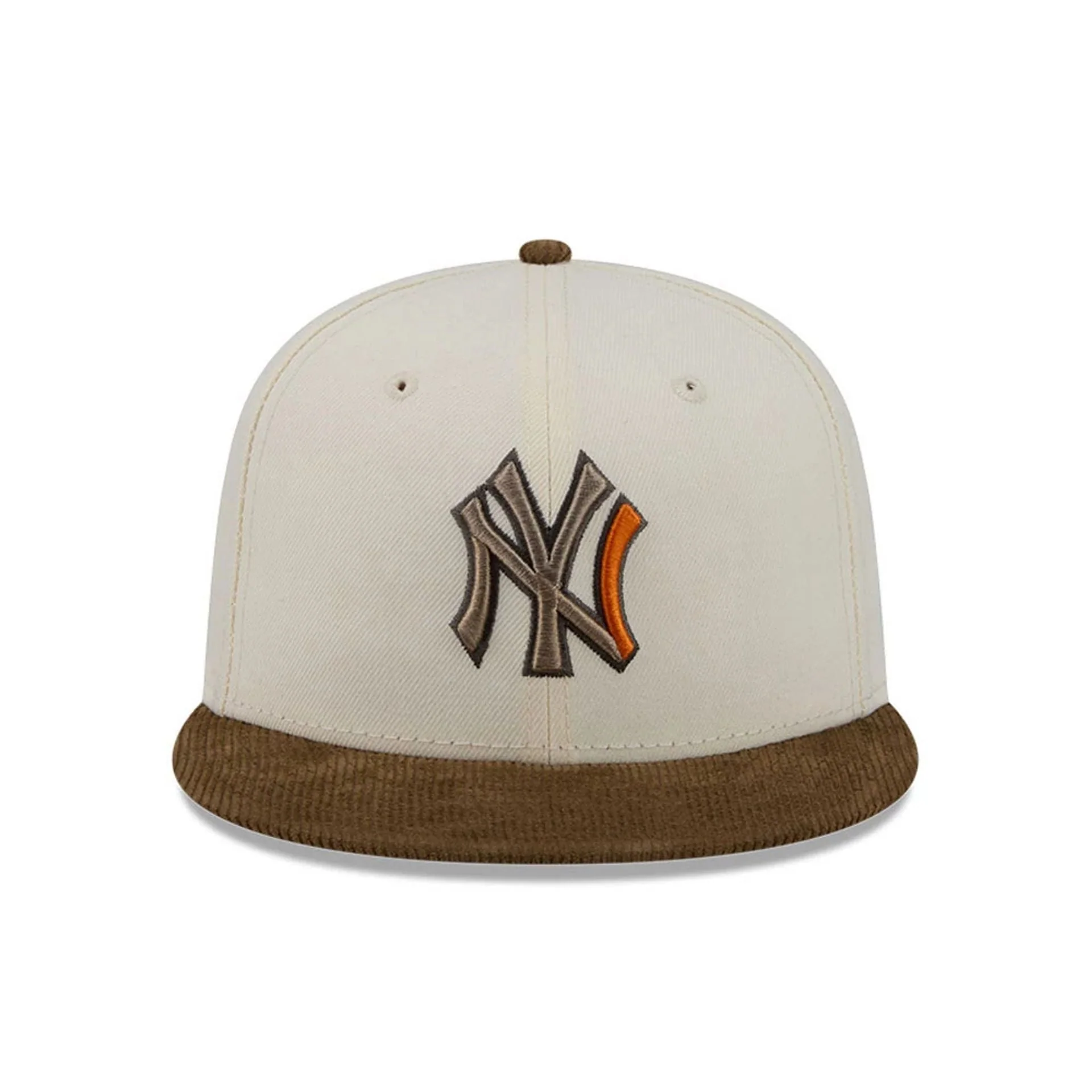 New York Yankees MLB Cord Visor White 59FIFTY Fitted Cap - Image 3