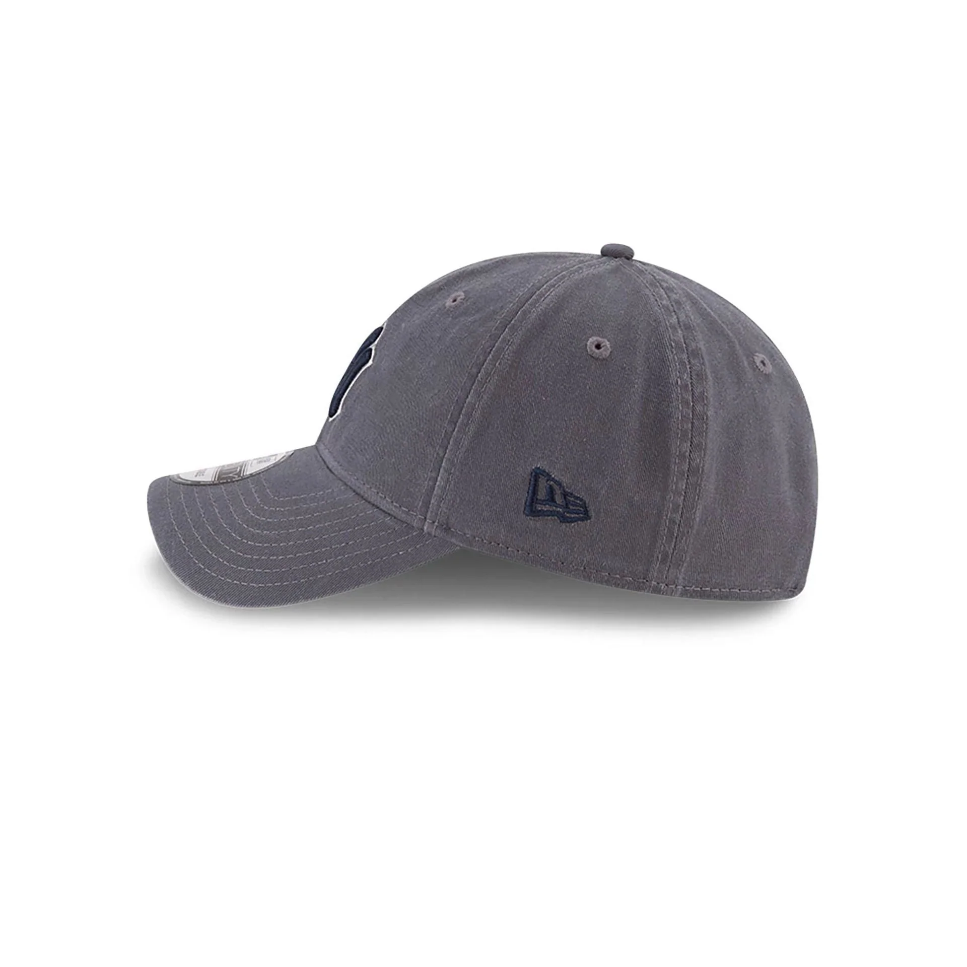 New York Yankees MLB Core Classic Grey 9TWENTY Adjustable Cap - Image 6
