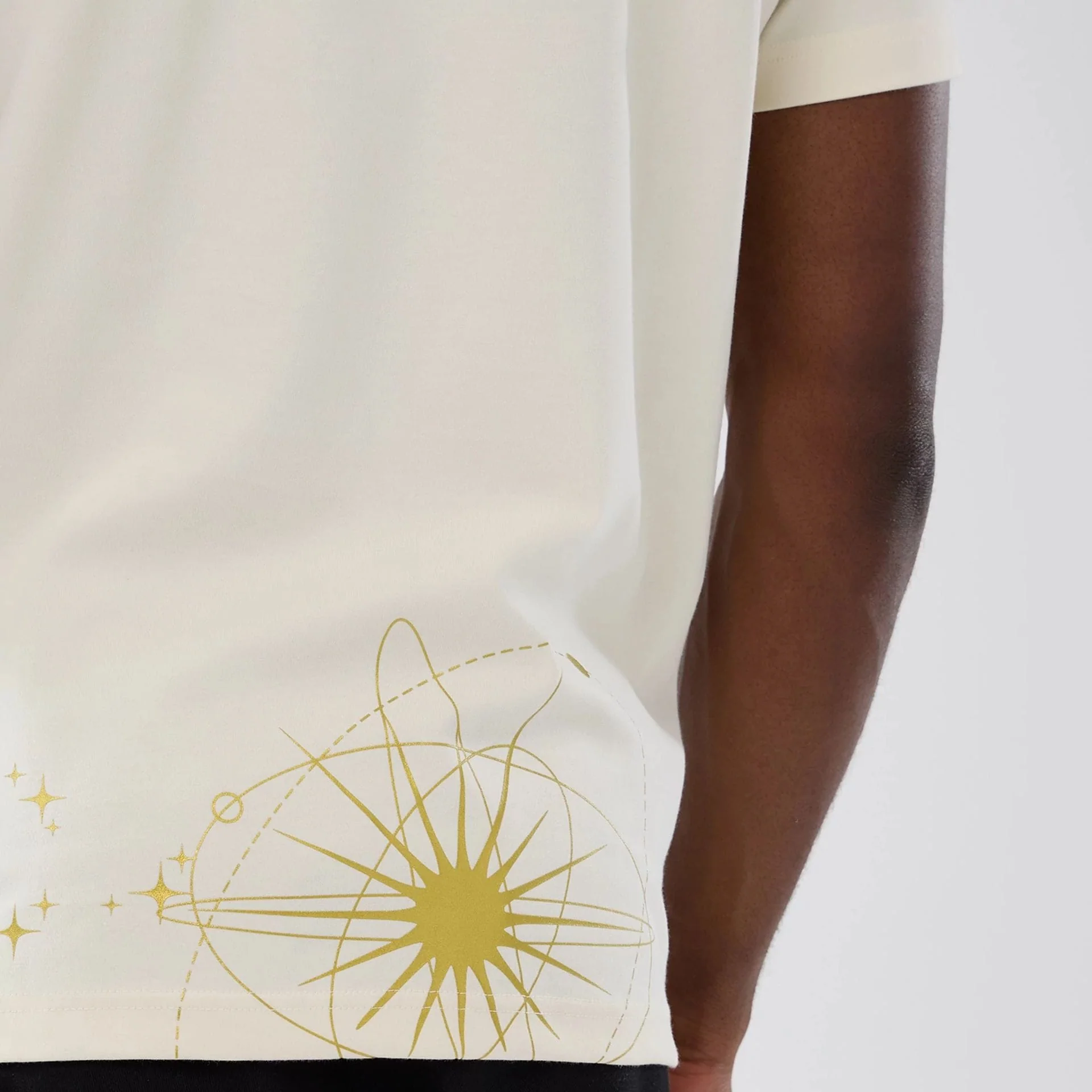 New York Yankees MLB Cosmic Craft Cream T-Shirt - Image 4