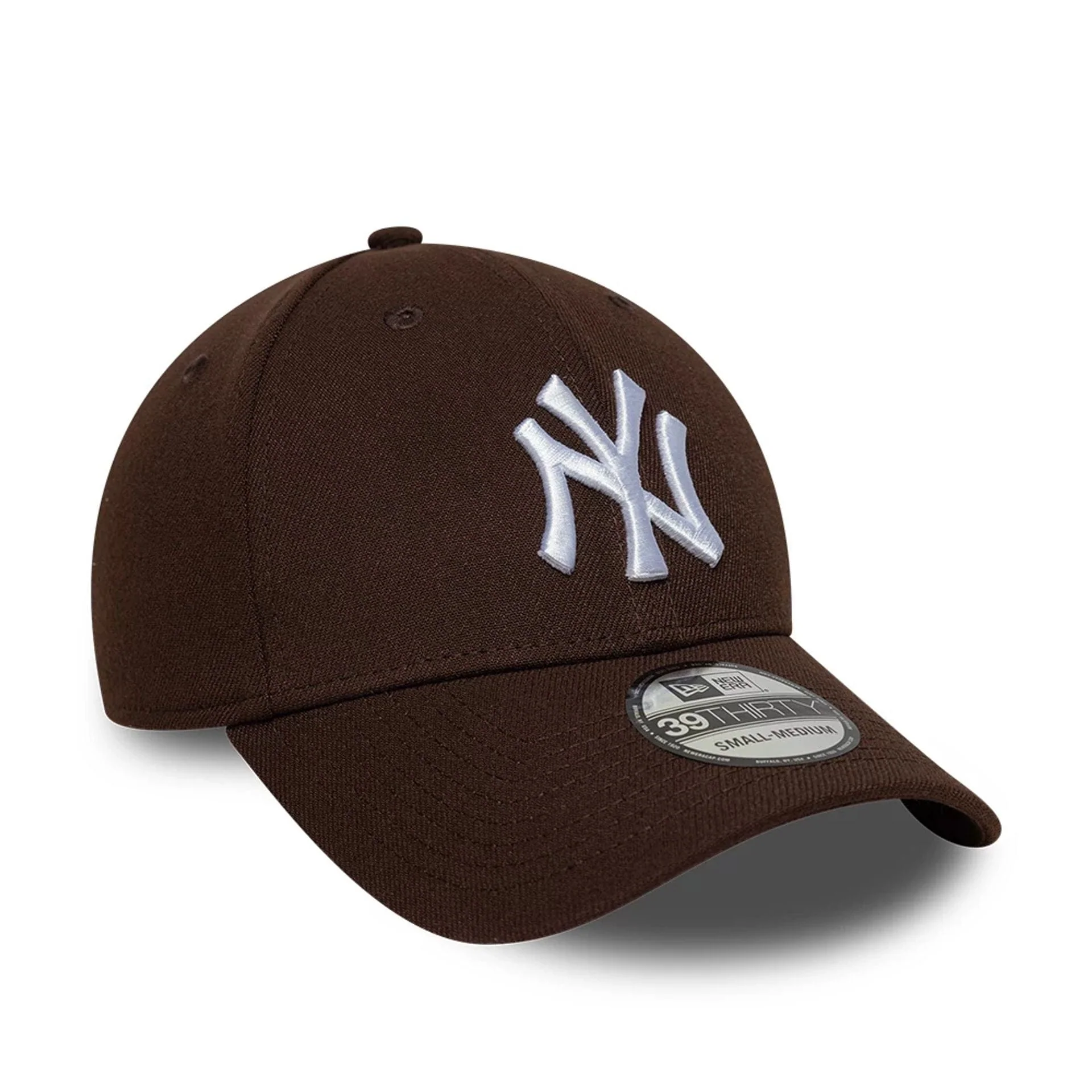 New York Yankees MLB Dark Brown 39THIRTY Stretch Fit Cap - Image 3