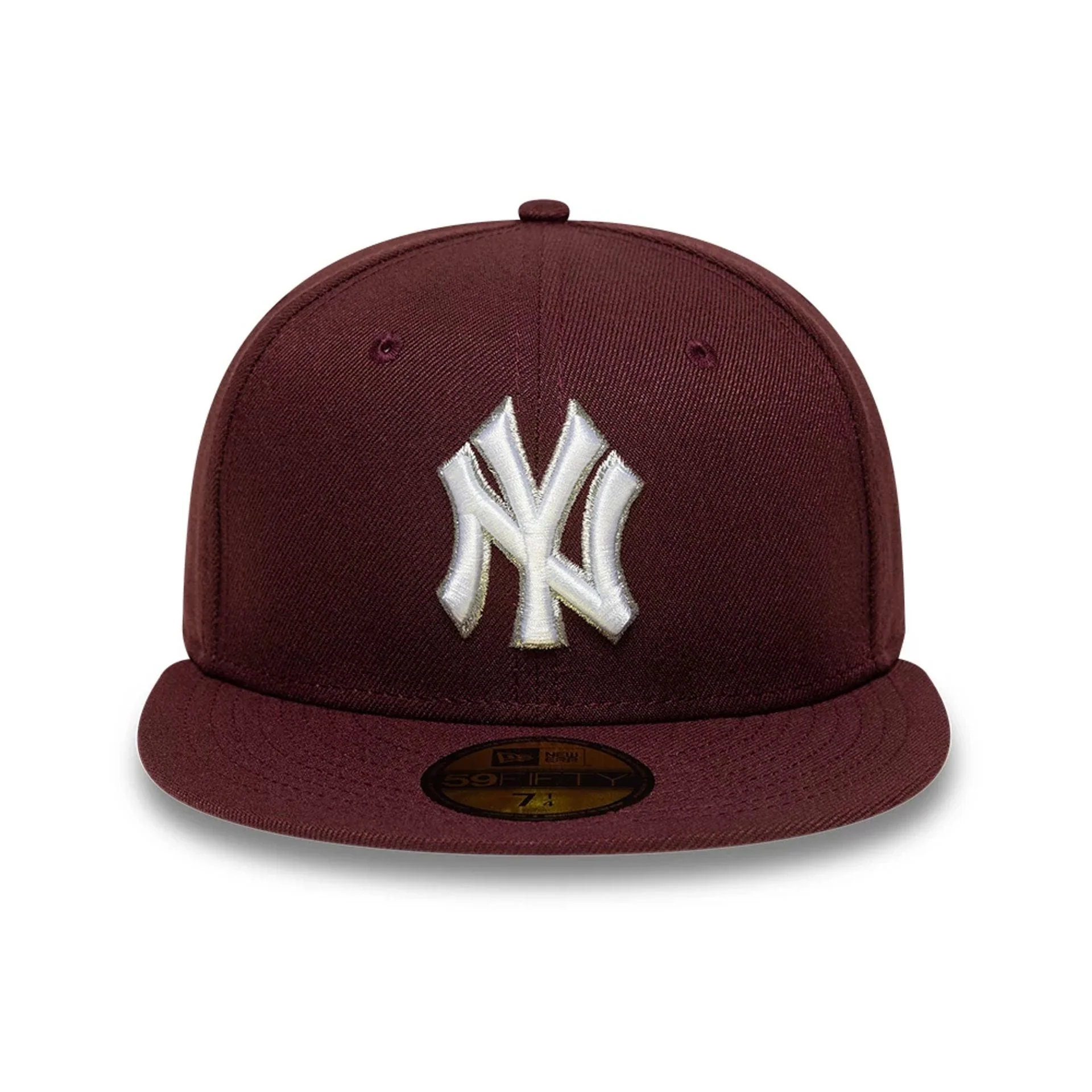 New York Yankees MLB Dark Purple 59FIFTY Fitted Cap - Image 3
