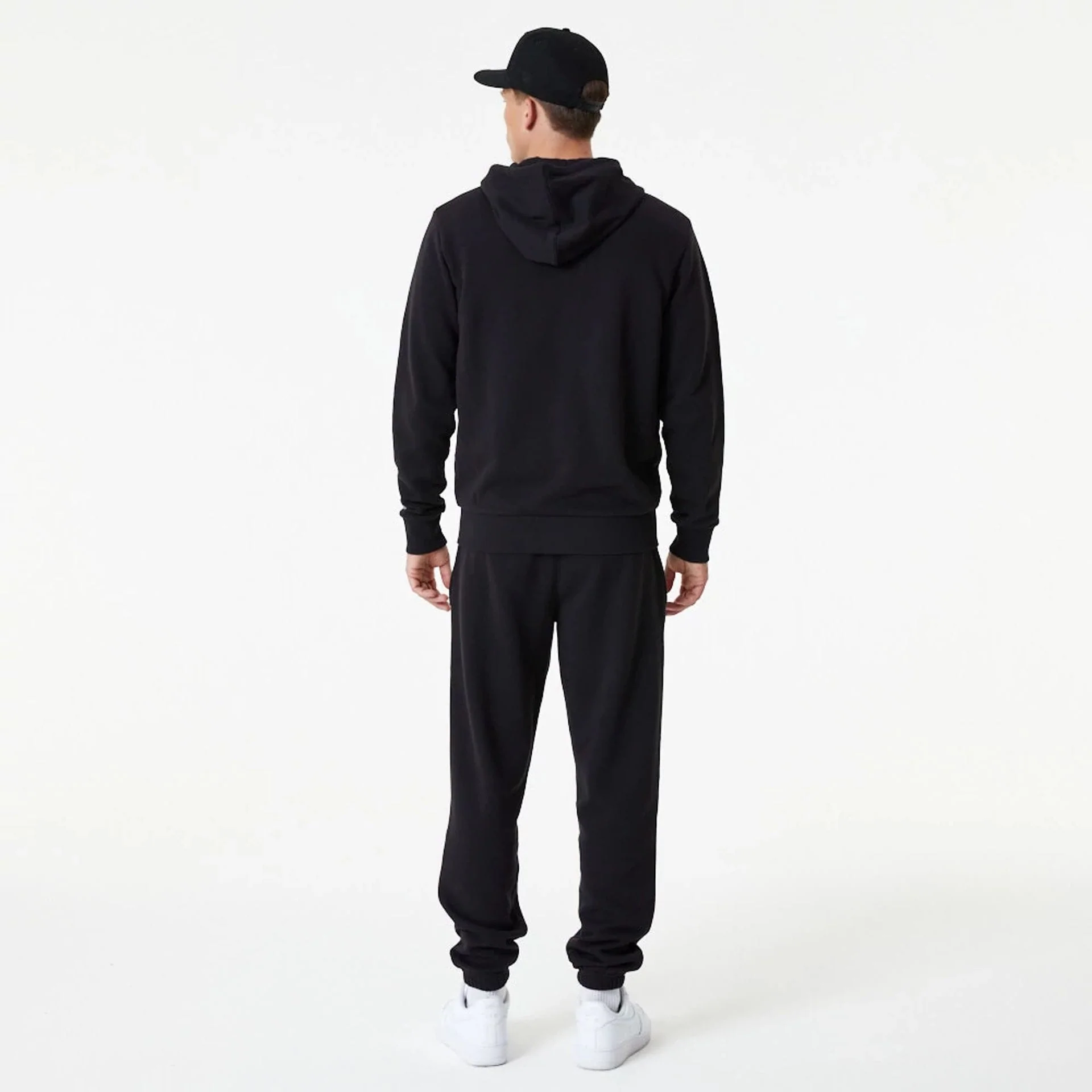 New York Yankees MLB Essential Black Full Zip Hoodie - Image 9