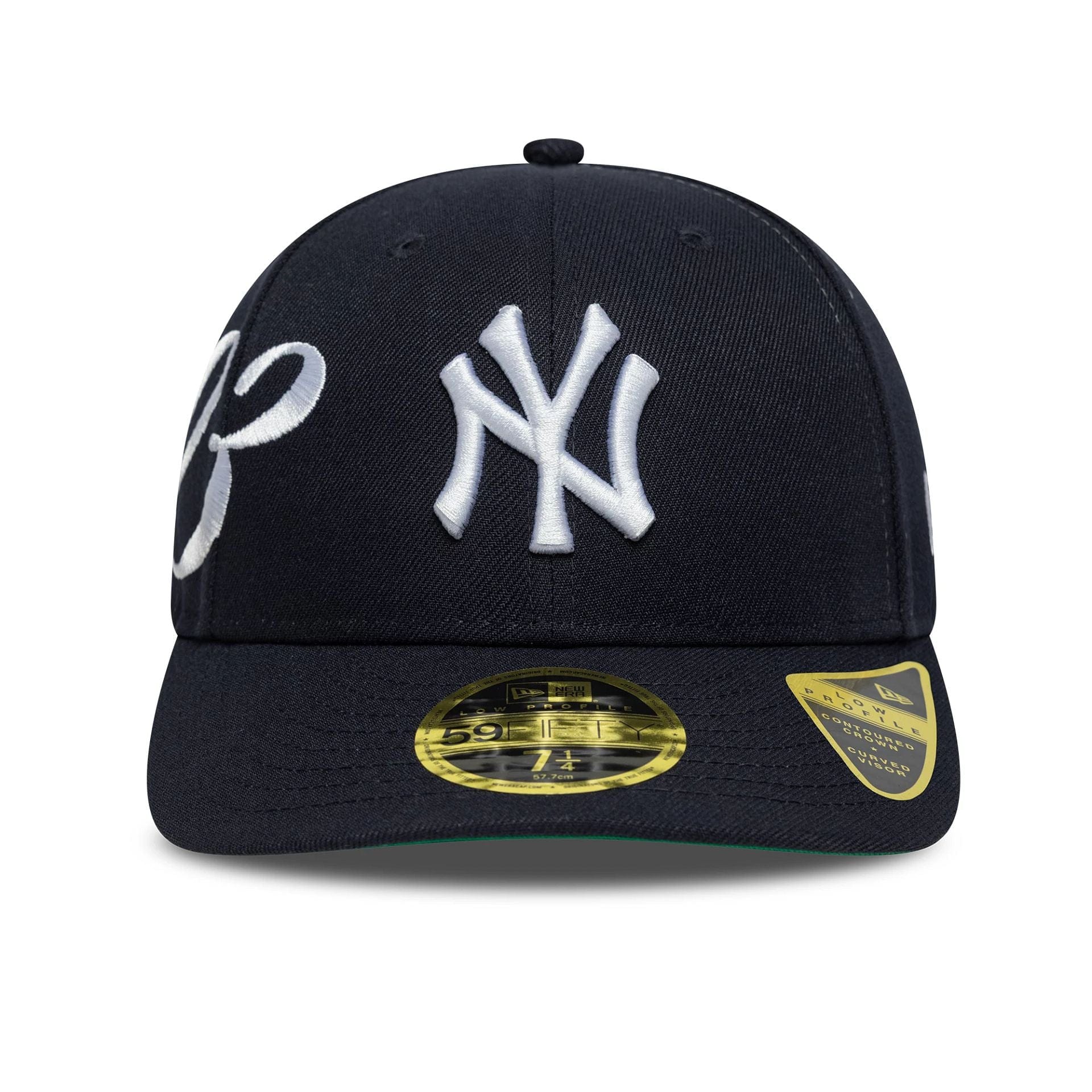 New York Yankees MLB Est Script Navy Low Profile 59FIFTY Fitted Cap - Image 3