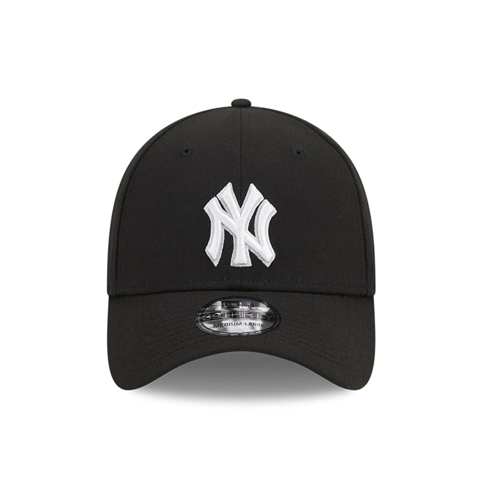 New York Yankees MLB Evergreen Black 39THIRTY Stretch Fit Cap - Image 2