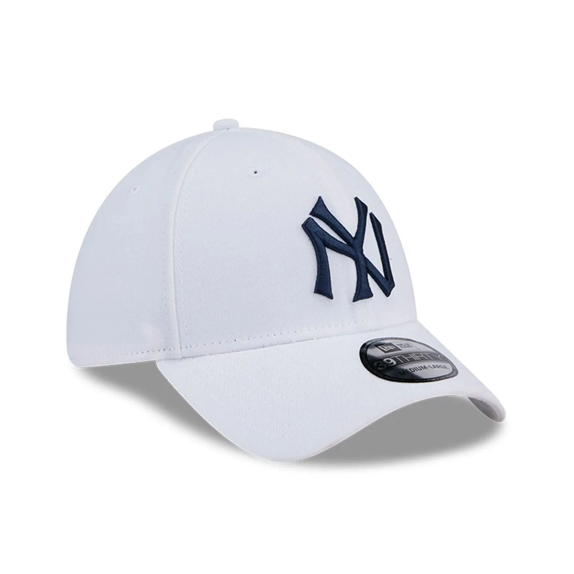 New York Yankees MLB Evergreen White 39THIRTY Stretch Fit Cap - Image 3