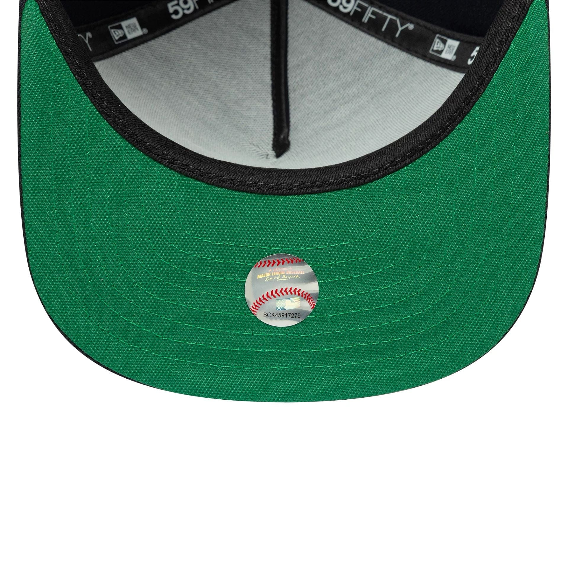 New York Yankees MLB Flat Navy 59FIFTY A-Frame Fitted Cap - Image 2