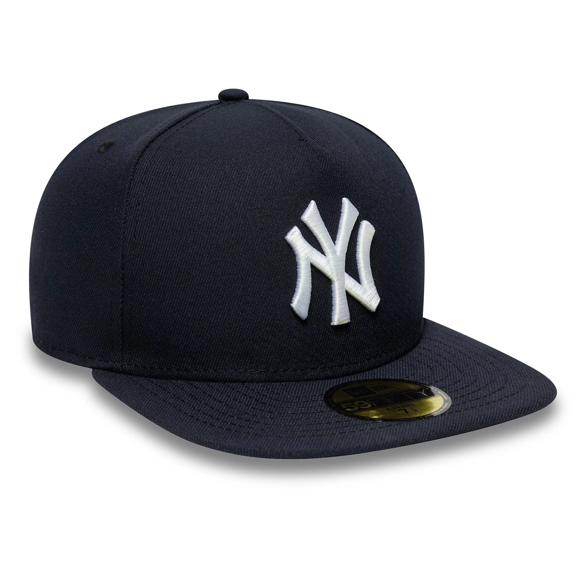New York Yankees MLB Flat Navy 59FIFTY A-Frame Fitted Cap - Image 4
