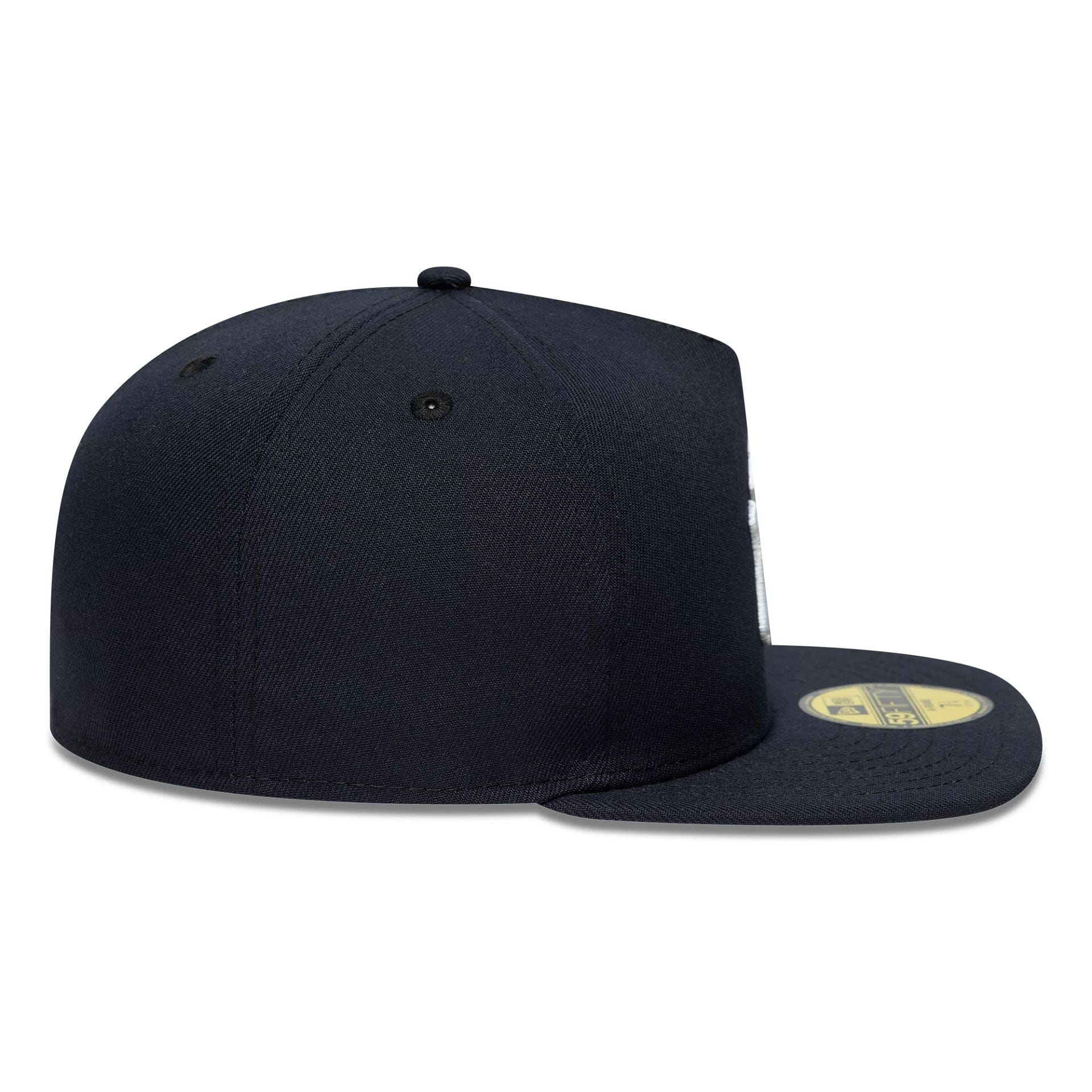 New York Yankees MLB Flat Navy 59FIFTY A-Frame Fitted Cap - Image 6