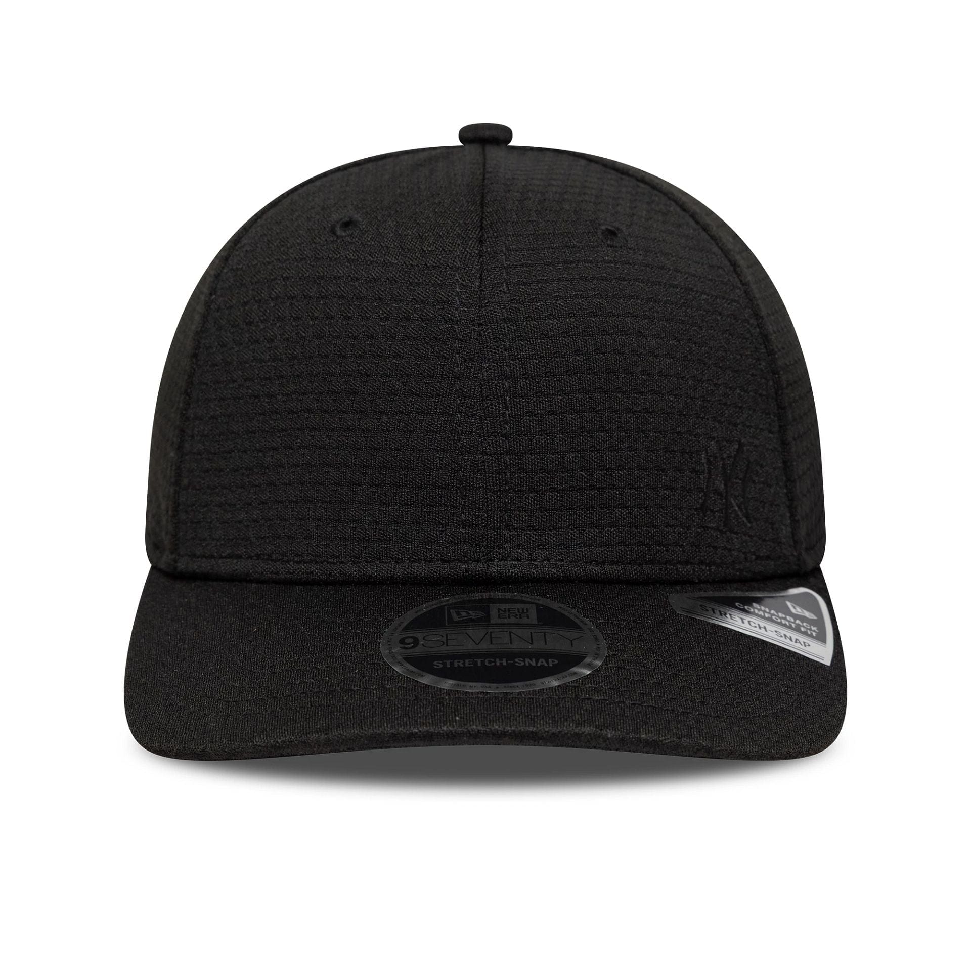 New York Yankees MLB Flawless Mesh Black 9SEVENTY Stretch Snap Cap - Image 2