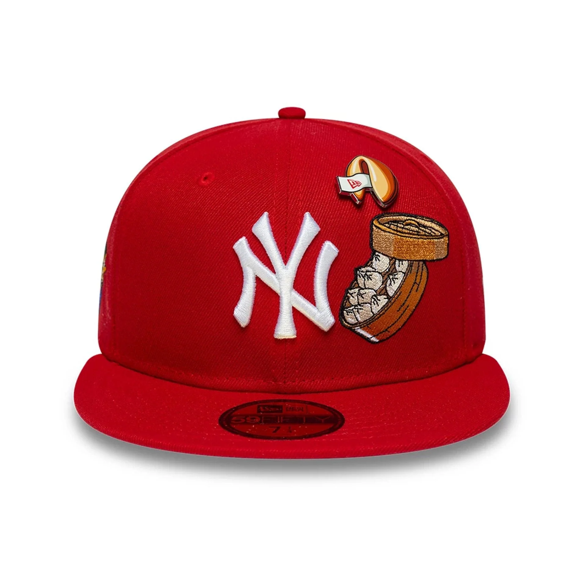 New York Yankees MLB Food Red 59FIFTY Fitted Cap - Image 2