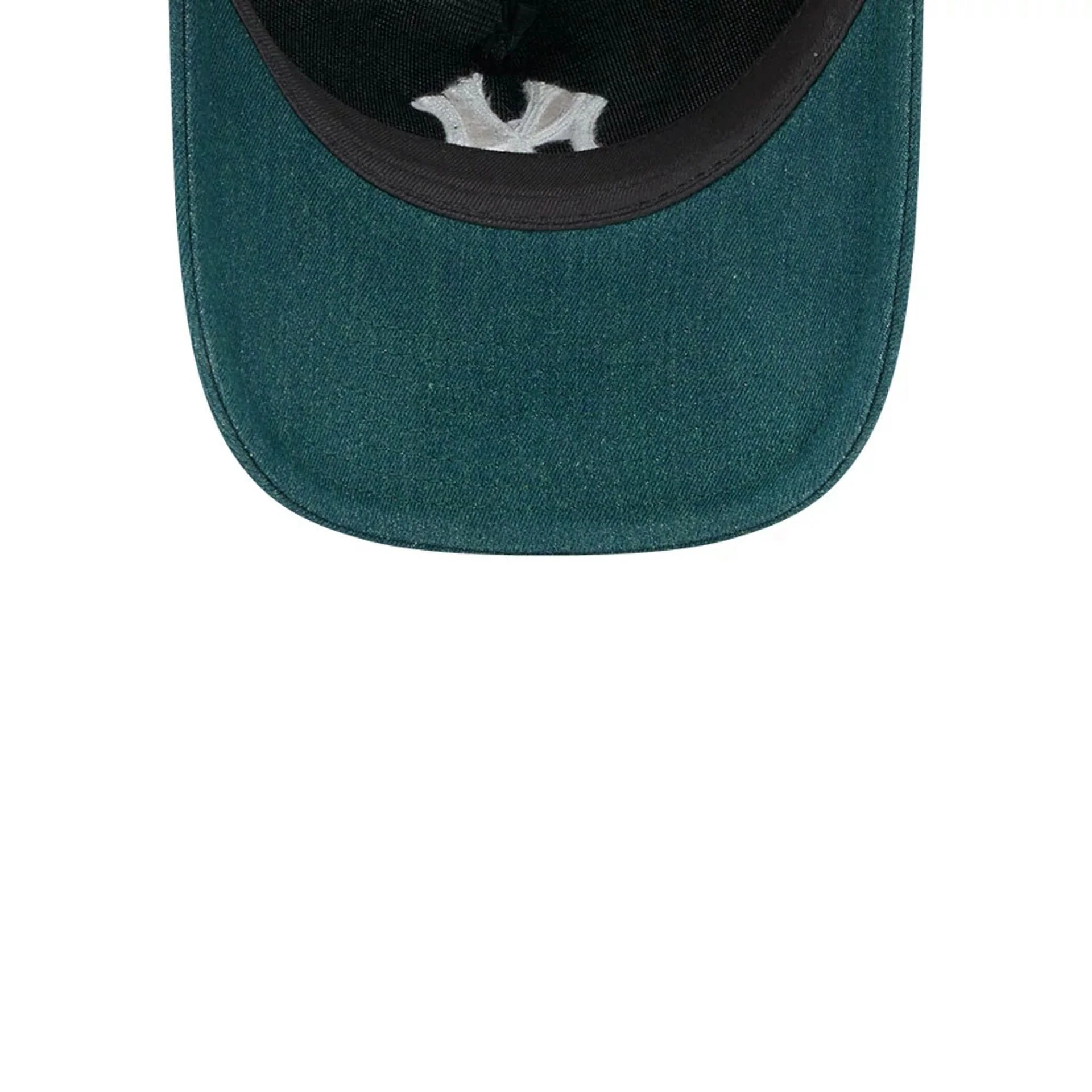 New York Yankees MLB Forest Denim Green 9TWENTY A-Frame Adjustable Cap - Image 7
