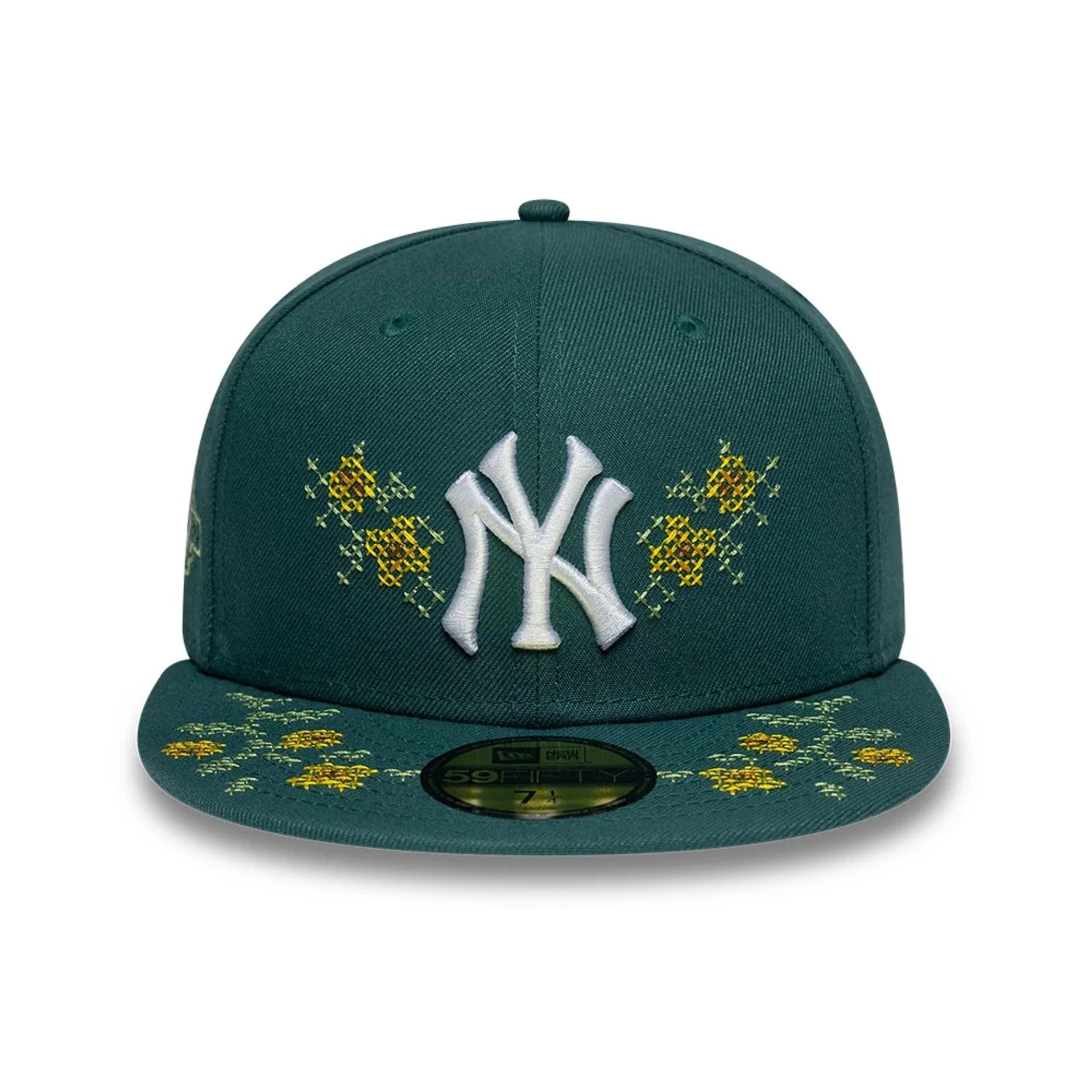 New York Yankees MLB Garden Dark Green 59FIFTY Fitted Cap - Image 2