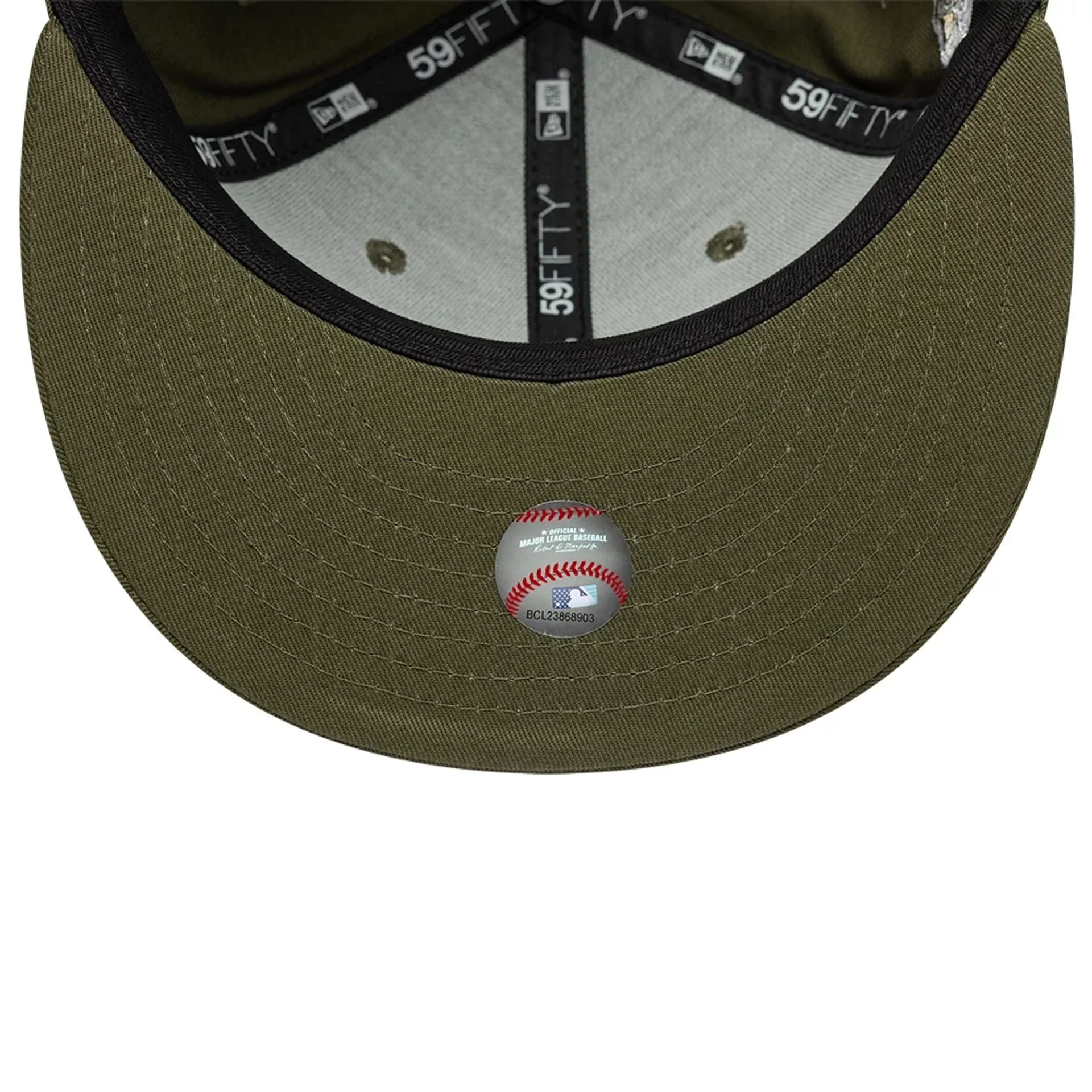 New York Yankees MLB Green 59FIFTY Fitted Cap - Image 7