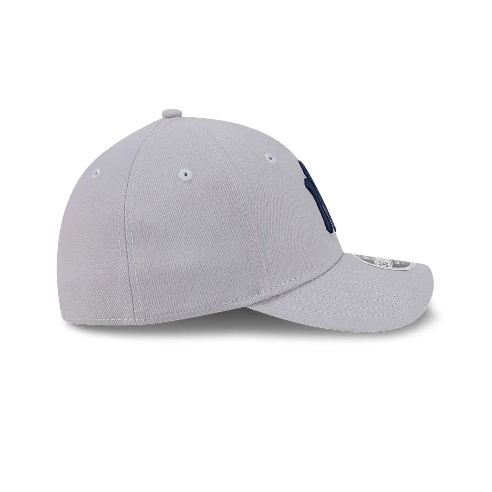 New York Yankees MLB Grey 39THIRTY M-Crown Stretch Fit Cap - Image 6