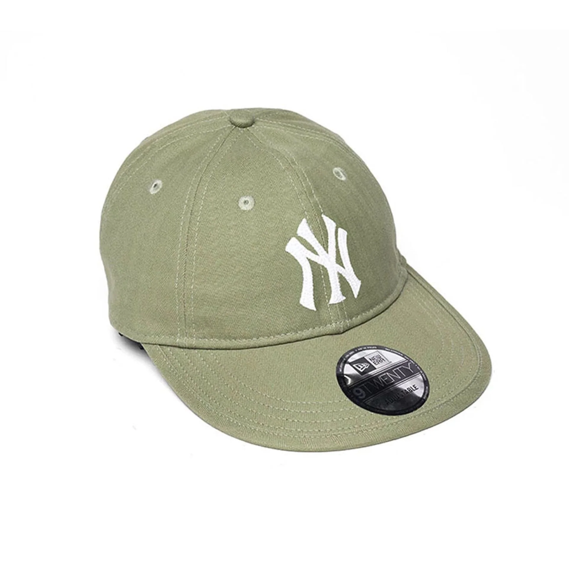 New York Yankees MLB Herringbone Green 9TWENTY Adjustable Cap - Image 3