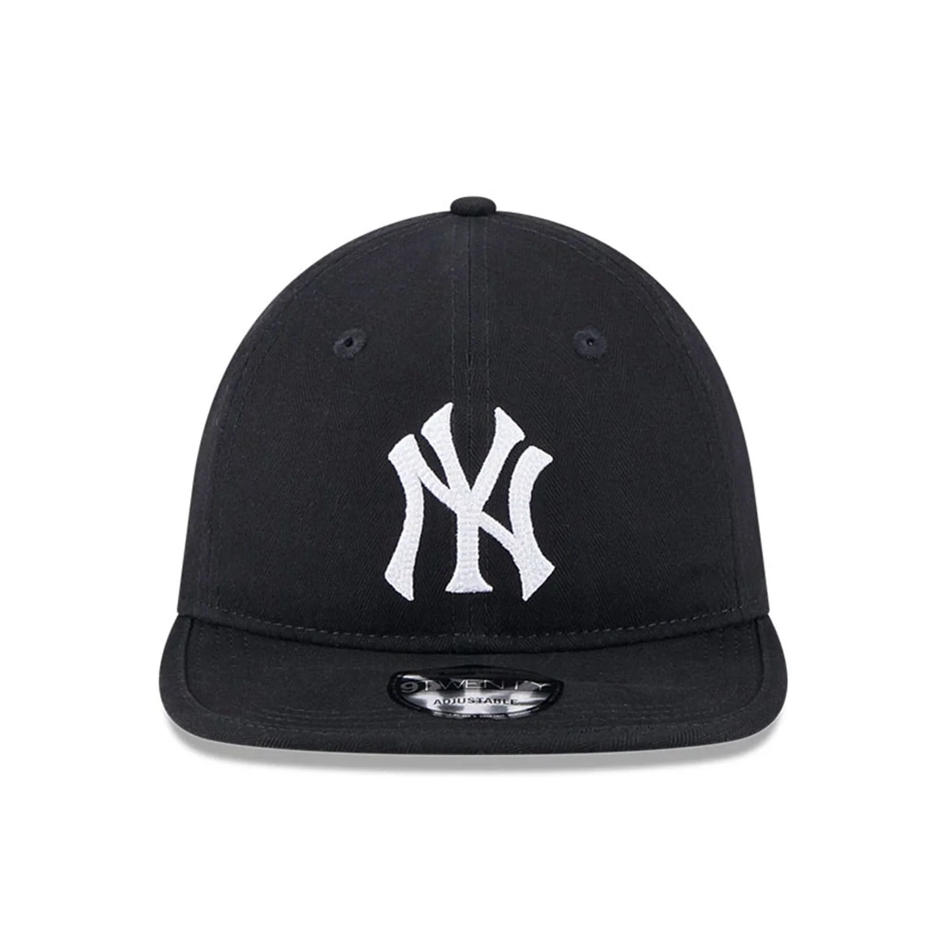 New York Yankees MLB Herringbone Navy 9TWENTY Adjustable Cap - Image 2