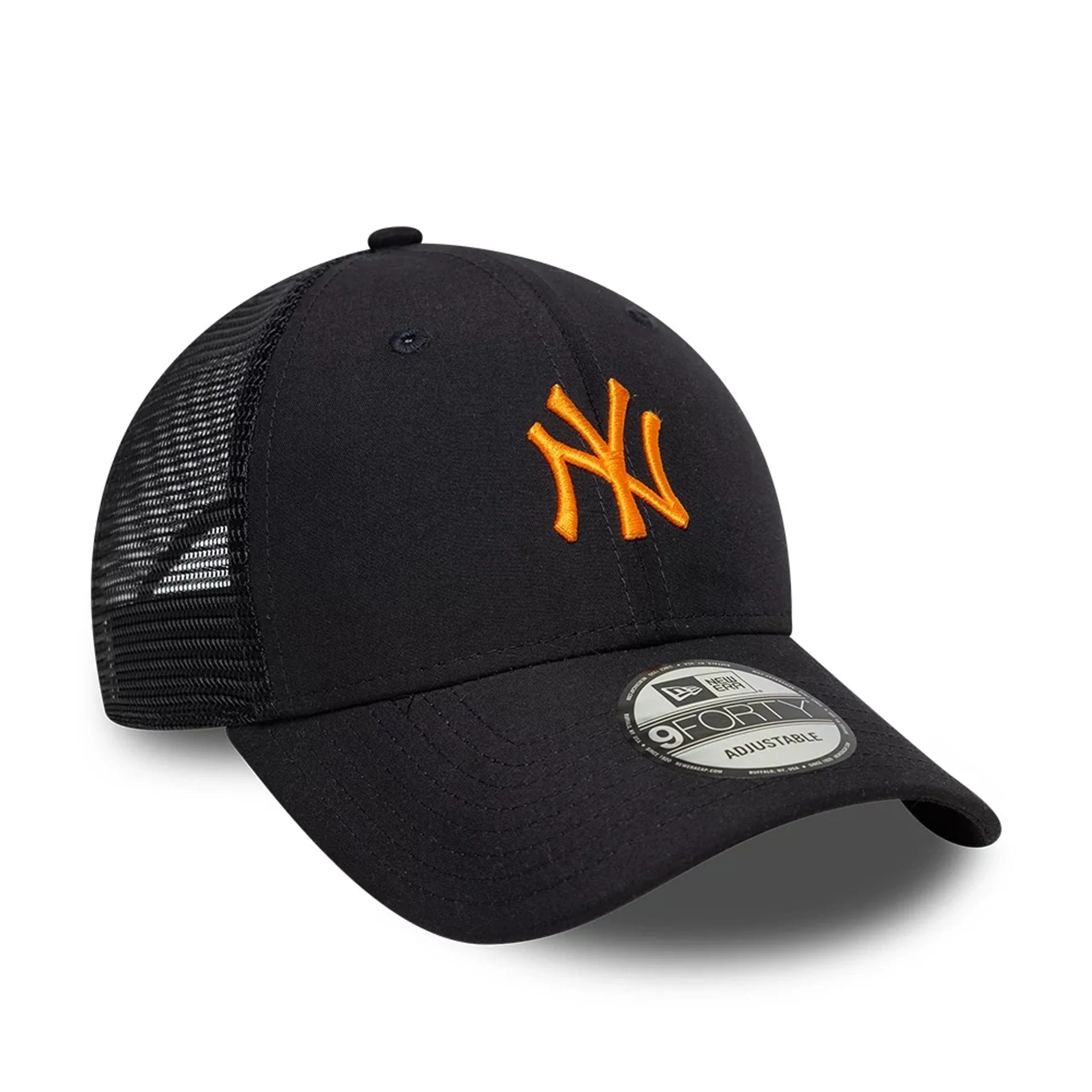 New York Yankees MLB Homefield Black 9FORTY Trucker Adjustable Cap - Image 3